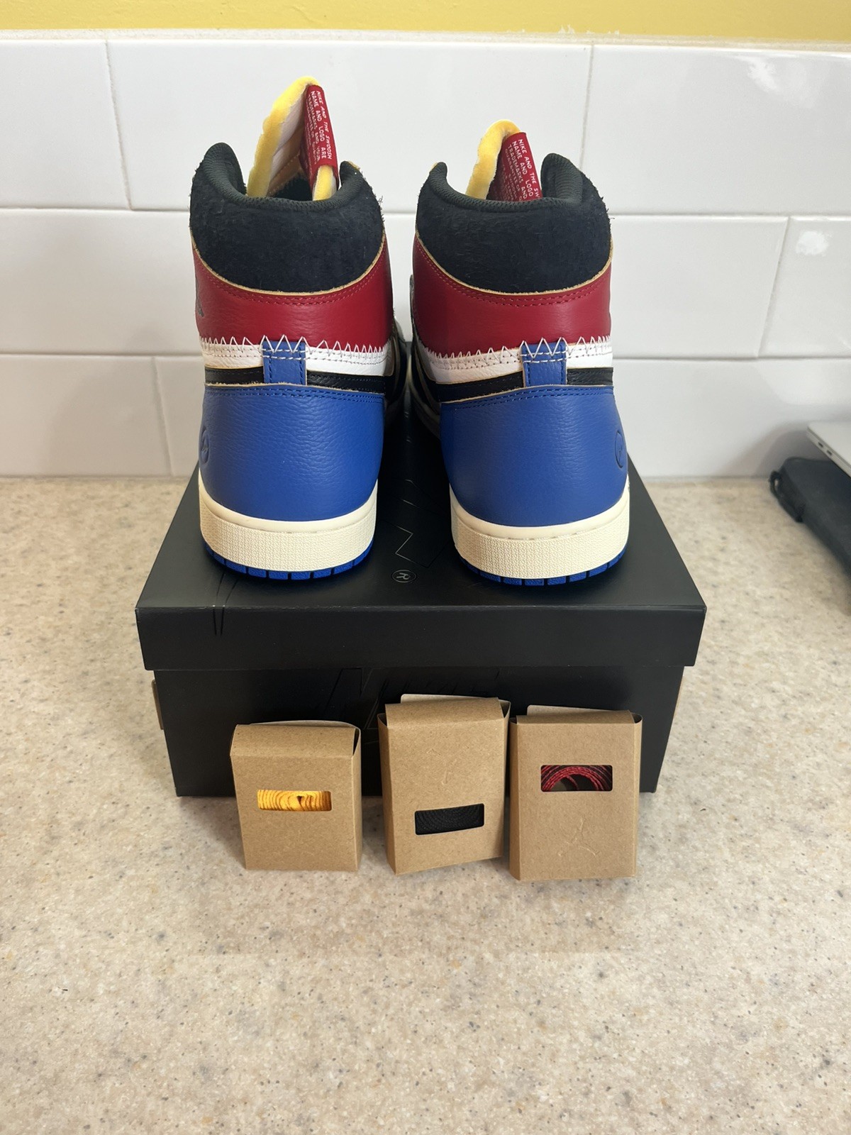 Fragment Design × Union LA x Air Jordan 1 Retro OG High Size 13 IO7847-002