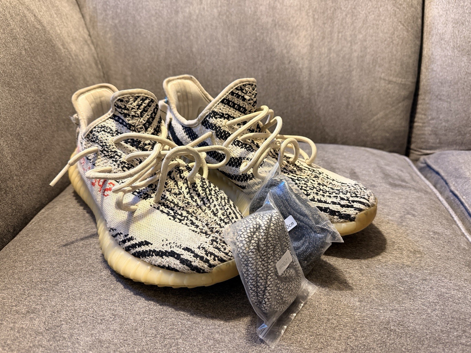 Size 9.5 – adidas Yeezy Boost 350 V2 Low Zebra