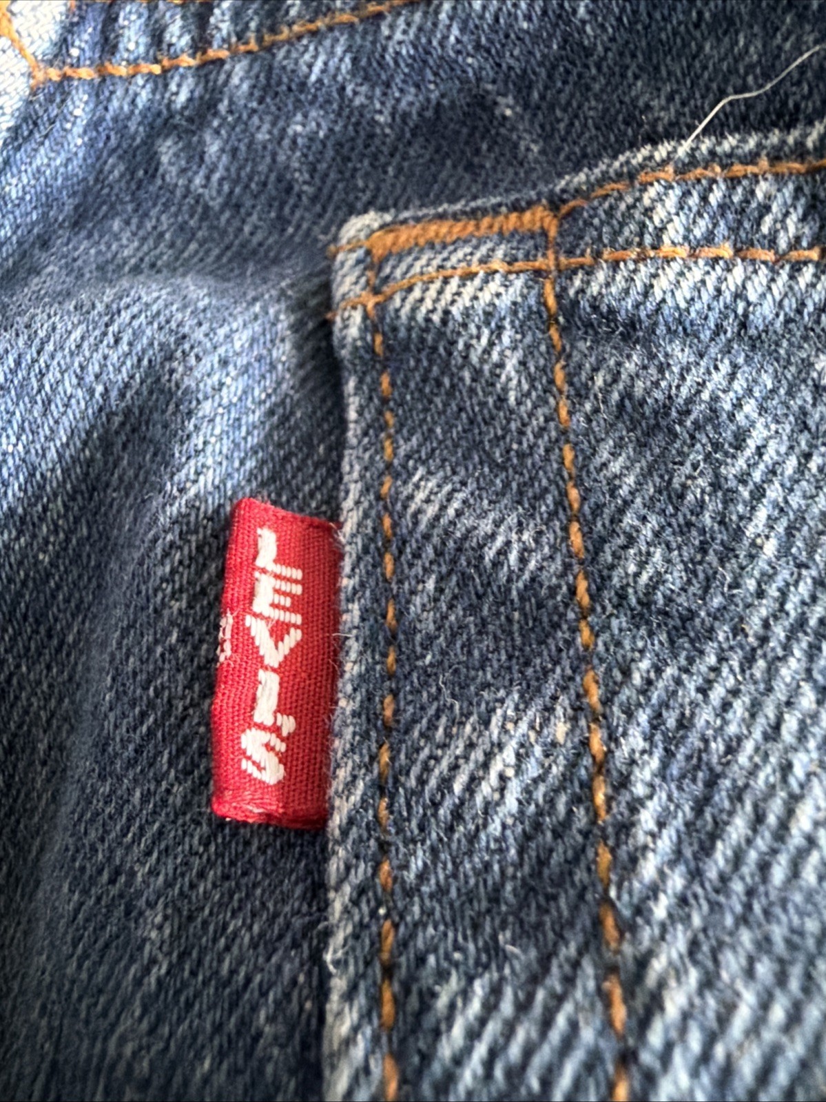 Levi’s Premium 501 Original Cropped Jeans Medium Wash W28 L26