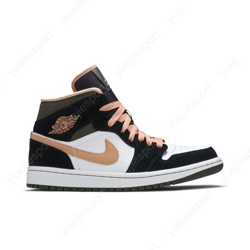 Wmns Air Jordan 1 Mid Se Peach Mocha DH0210-100