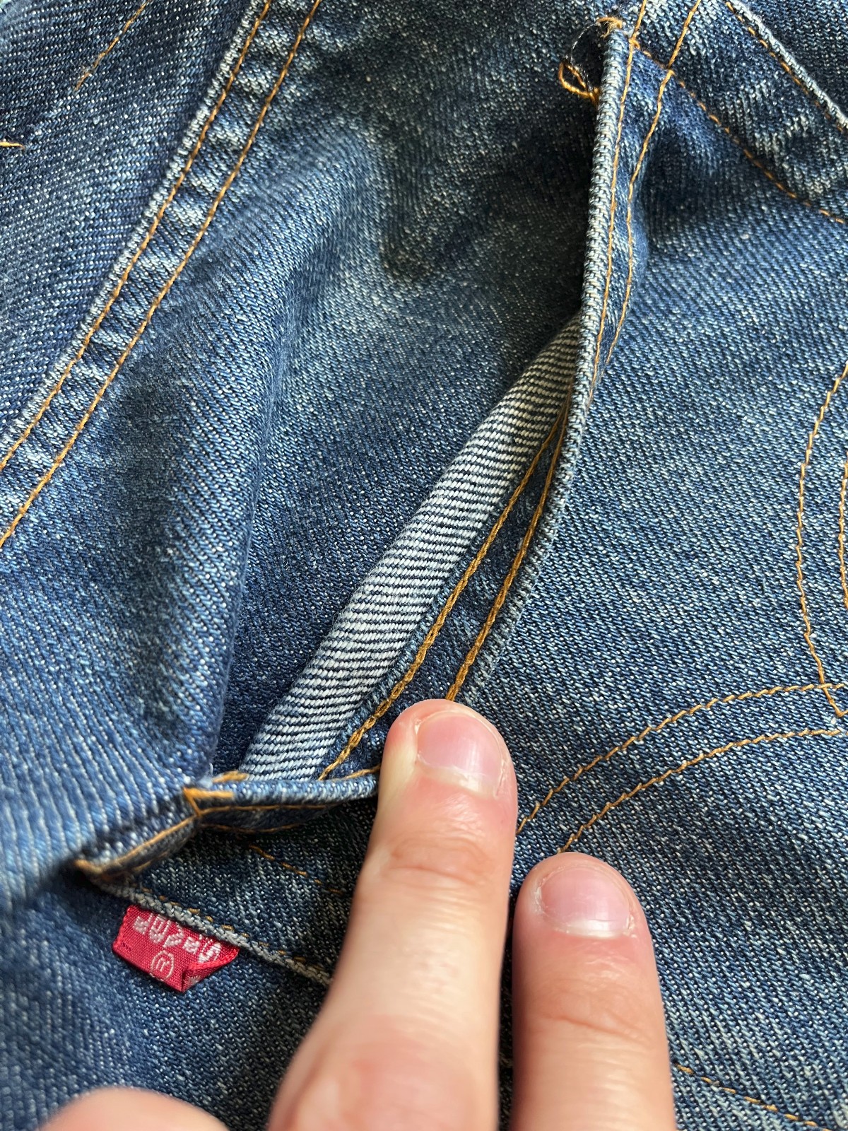 Vintage 1970s Levi’s 501XX Selvedge Denim Jeans Dark Wash Made in USA 30×32.25