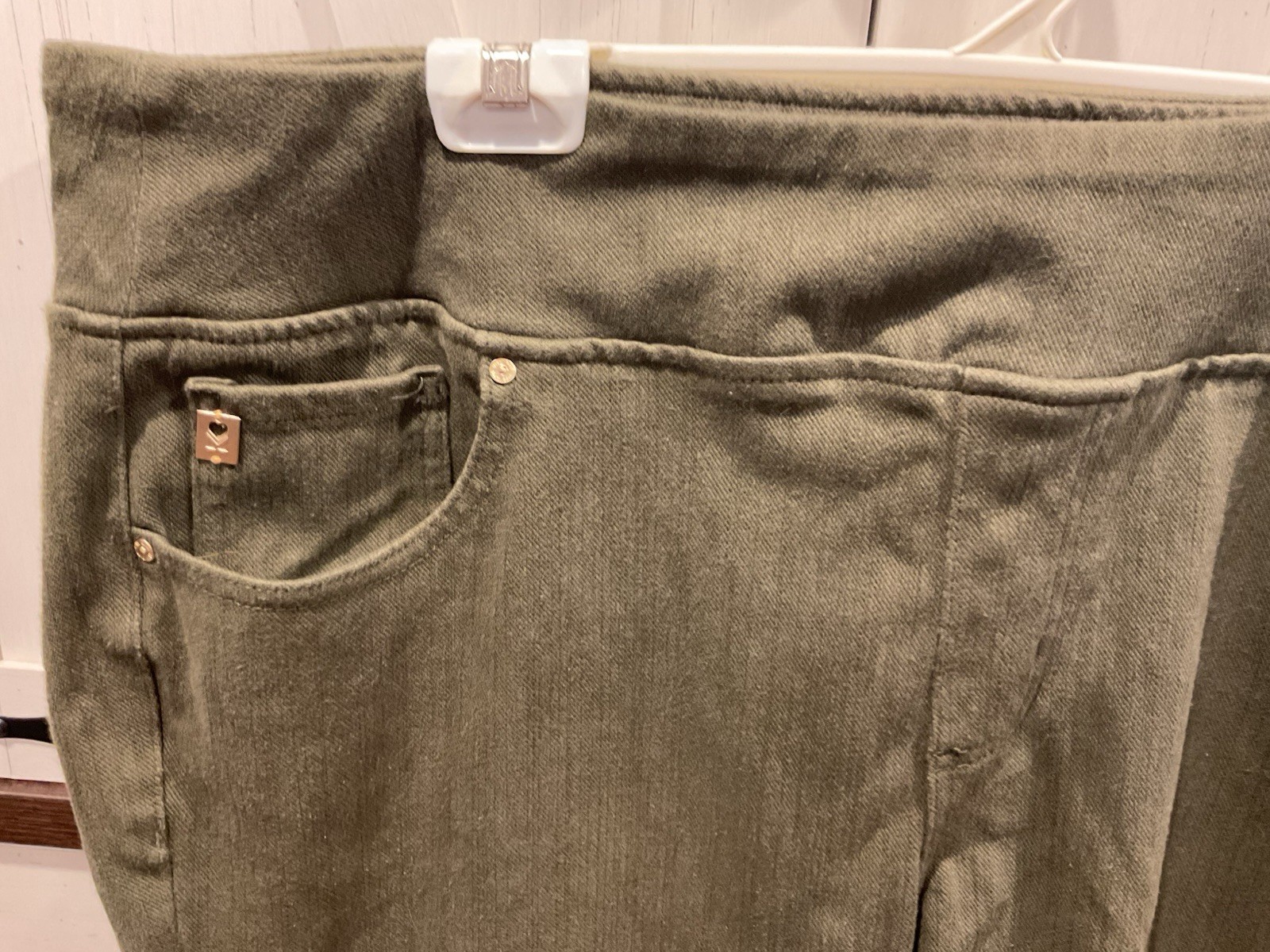 Belle By Kim Gravel Flexibelle Zip Ankle Jeans