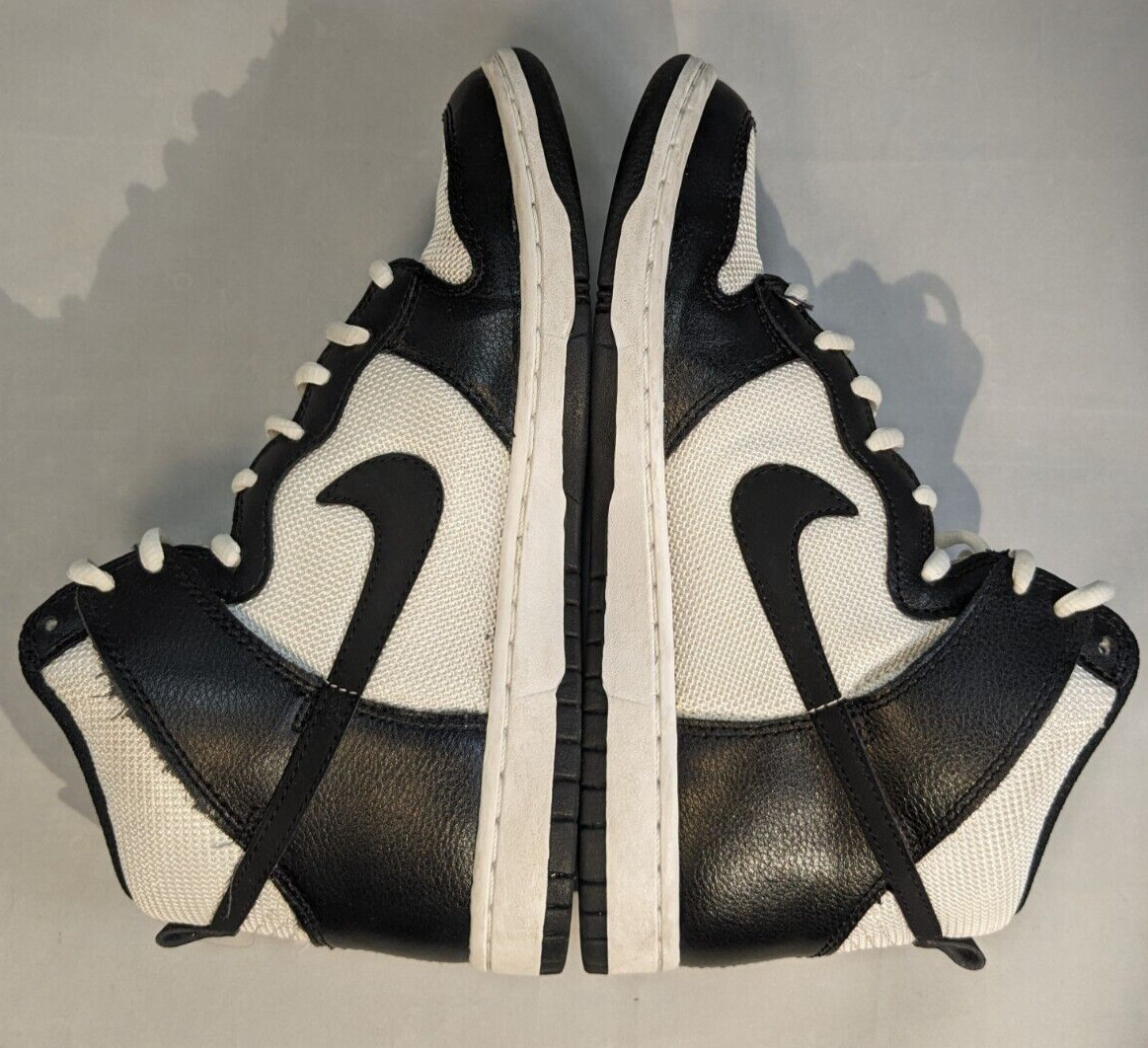 Nike Dunk High Womens Size 7.5 Black White