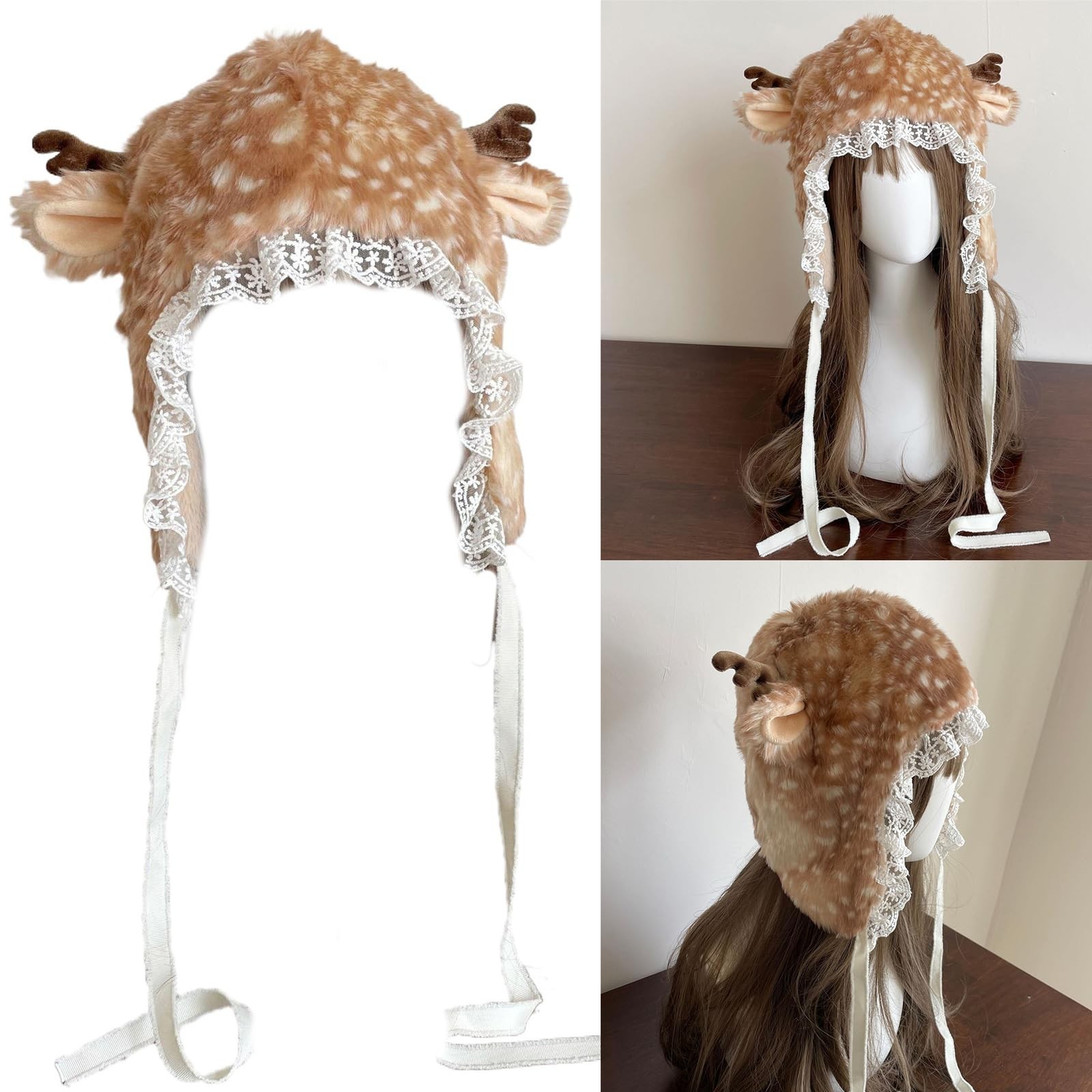 MOAIYU Cartoon Head Wrap As shown in the picture, Shown Picture