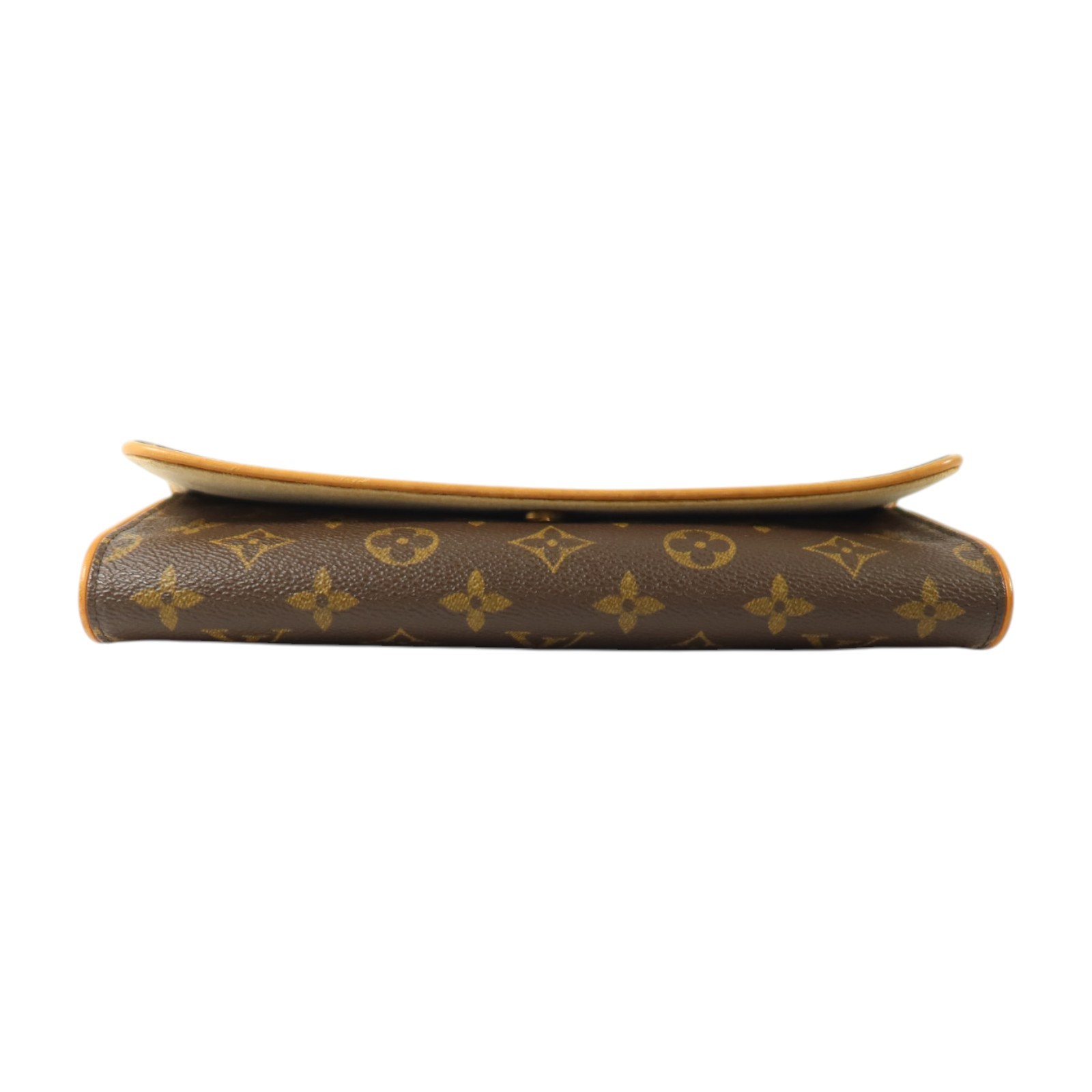LOUIS VUITTON LV GHW Pochette Twin GM Shoulder Bag M51852 Monogram Brown