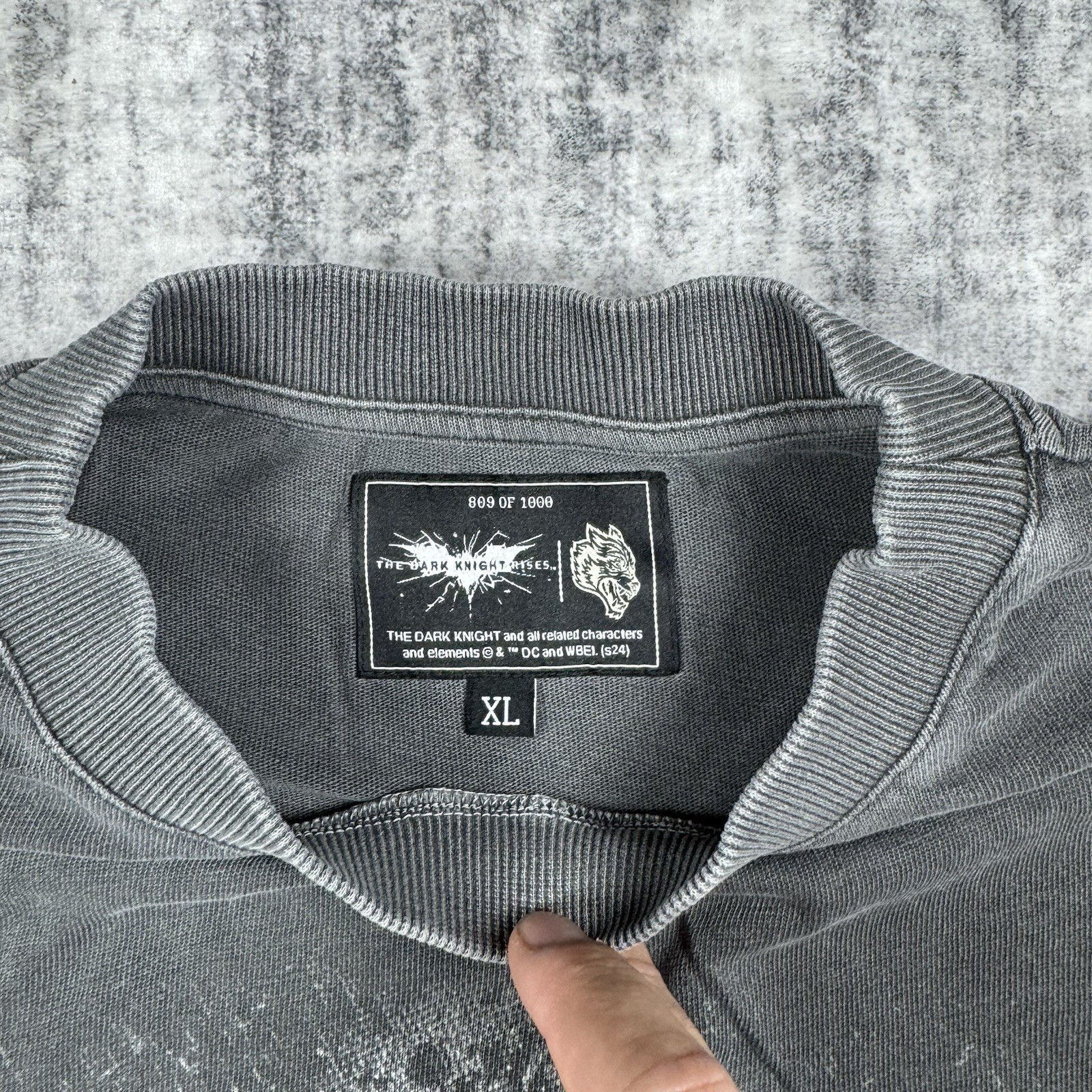 Darc Sport x Batman Bane “RISE AGAIN V2”Dark Knight Rises XL Shirt Tee 809/1000