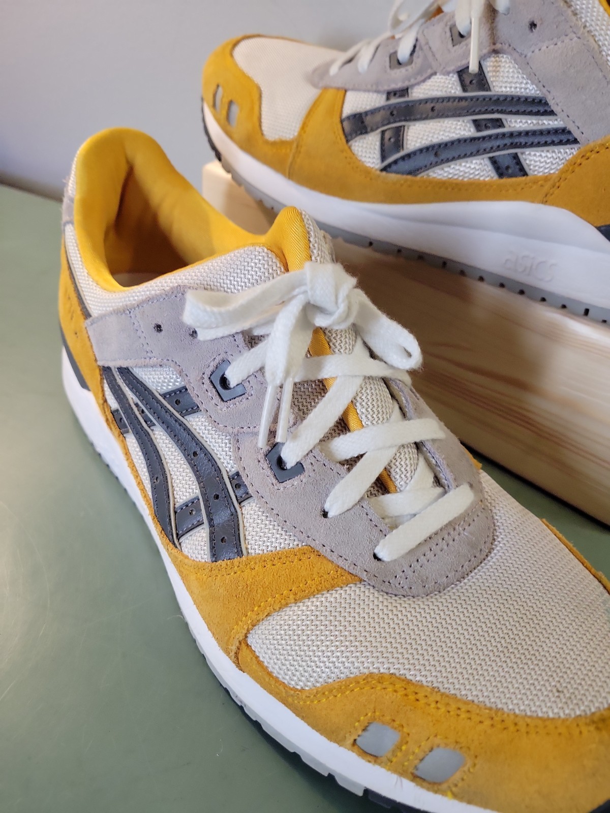 ASICS Gel Lyte III 3 OG Sunflower Premium Sneakers Mens Size 11