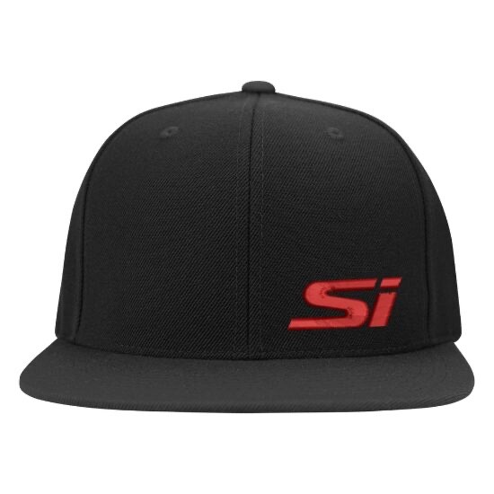 Honda Civic Si Logo Embroidered Flexfit Fitted Ball Cap