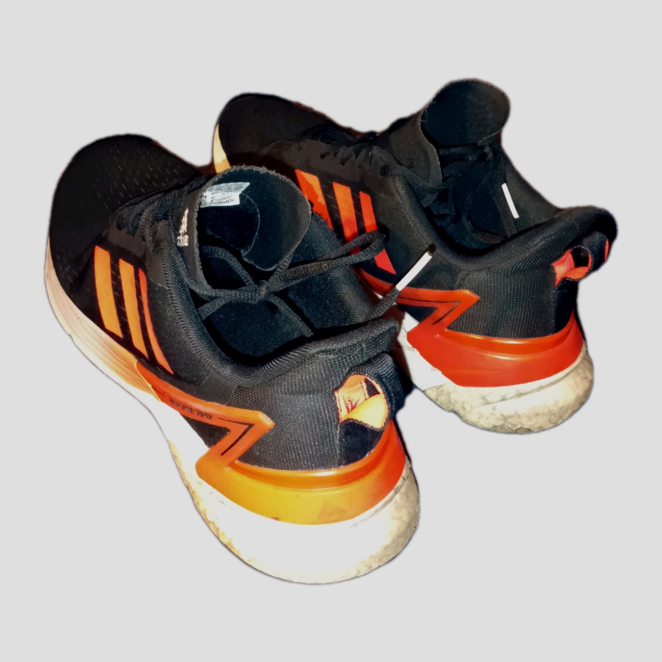 Adidas Men’s Response Super Boost Black/Orange Running Shoes size 11.5 FZ1975