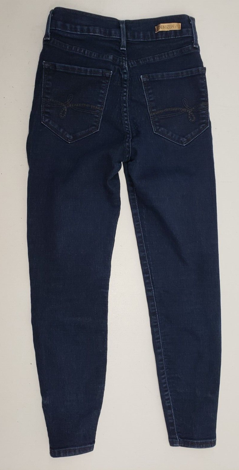 Denizen Levi Jeans Jegging Zip Ankles Womens Sz 5 W27 Juniors High Rise Ankle