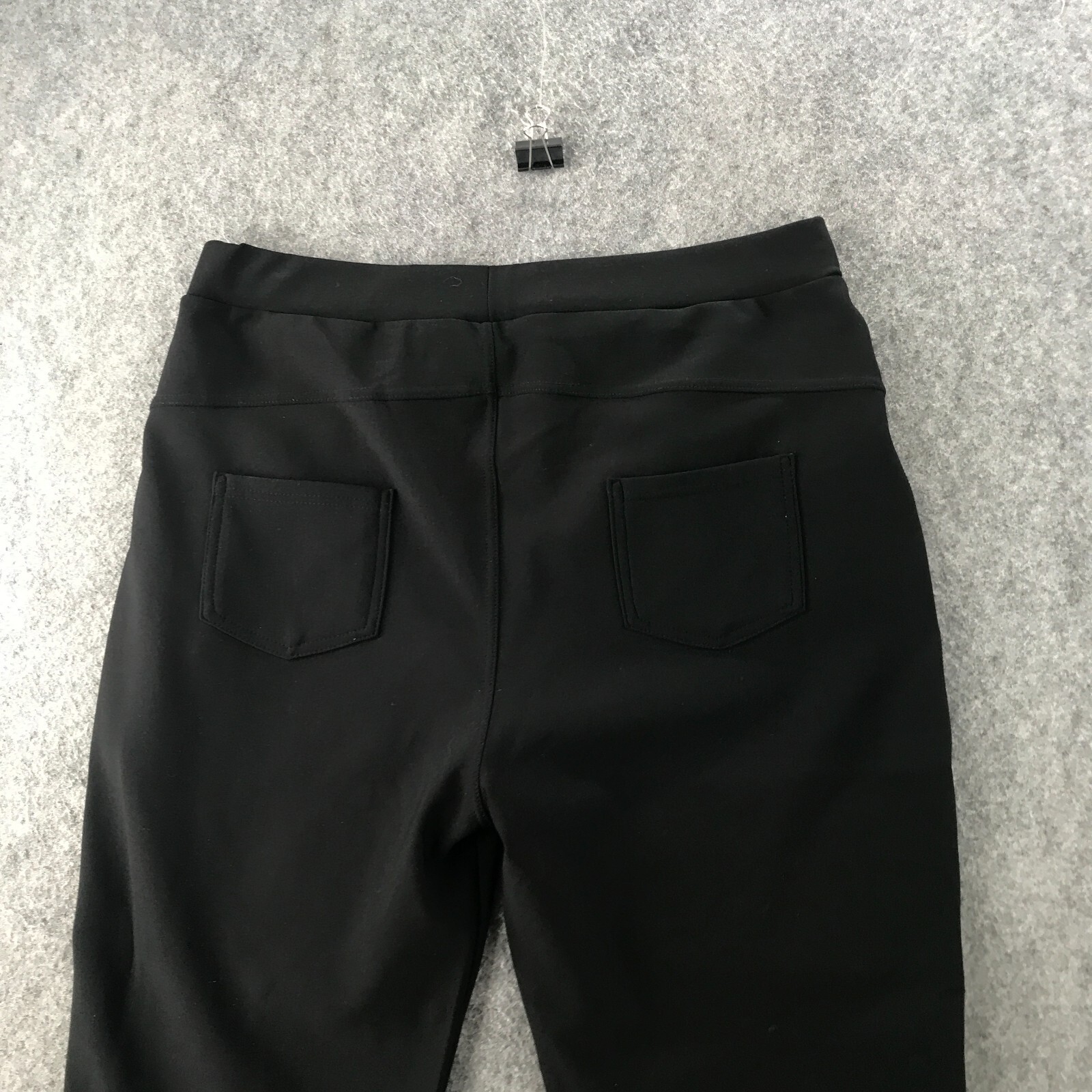 Unbranded Black Legging Skinny Curvy High-Rise Pockets Fitted Slimming Plus Size