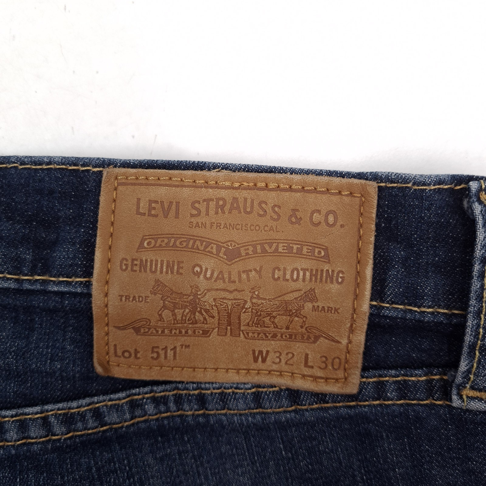 Levi’s Jeans 511 Men Stretch Slim Straight Ve0 Size W32 L30