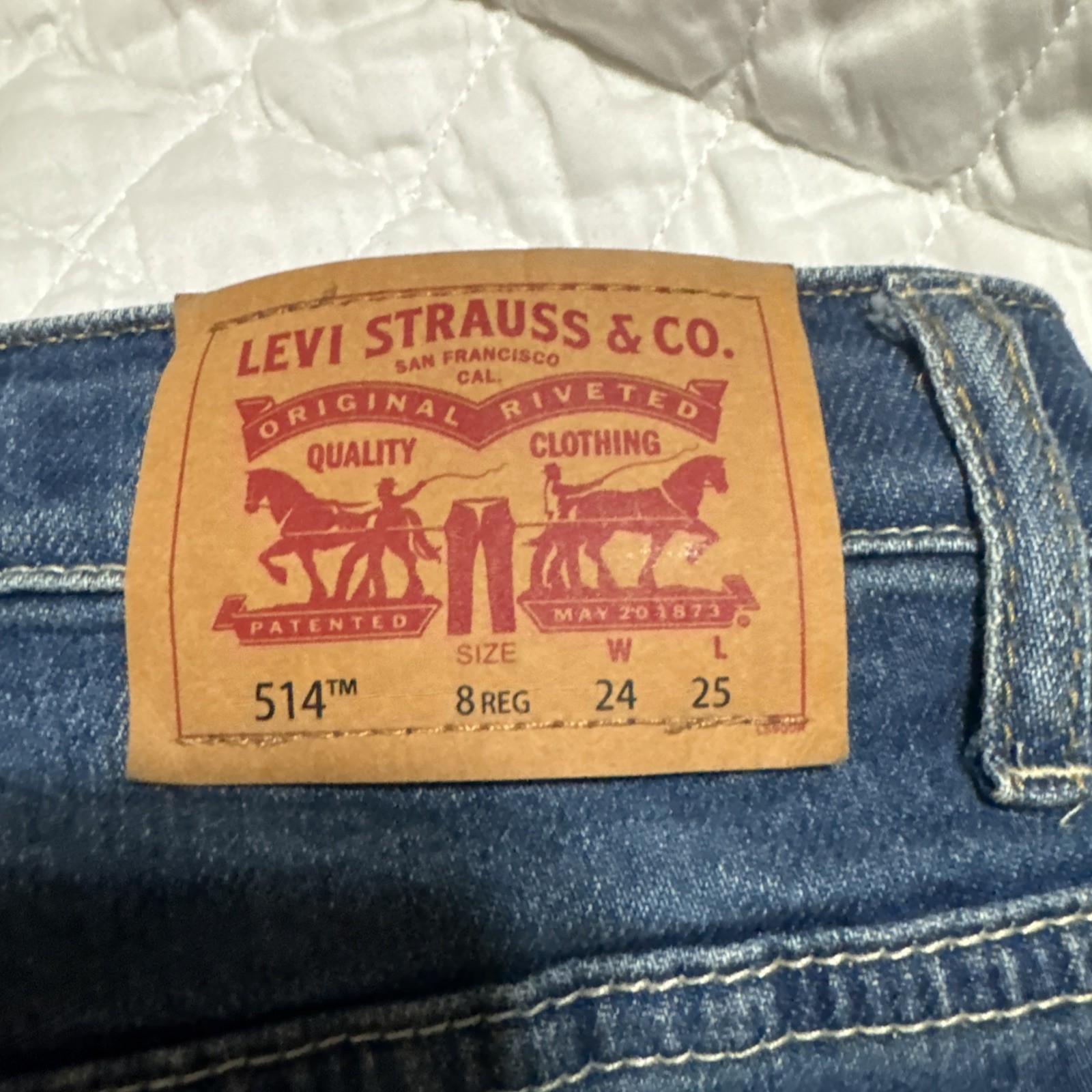 levi 514 jeans 8 Reg W24 L25
