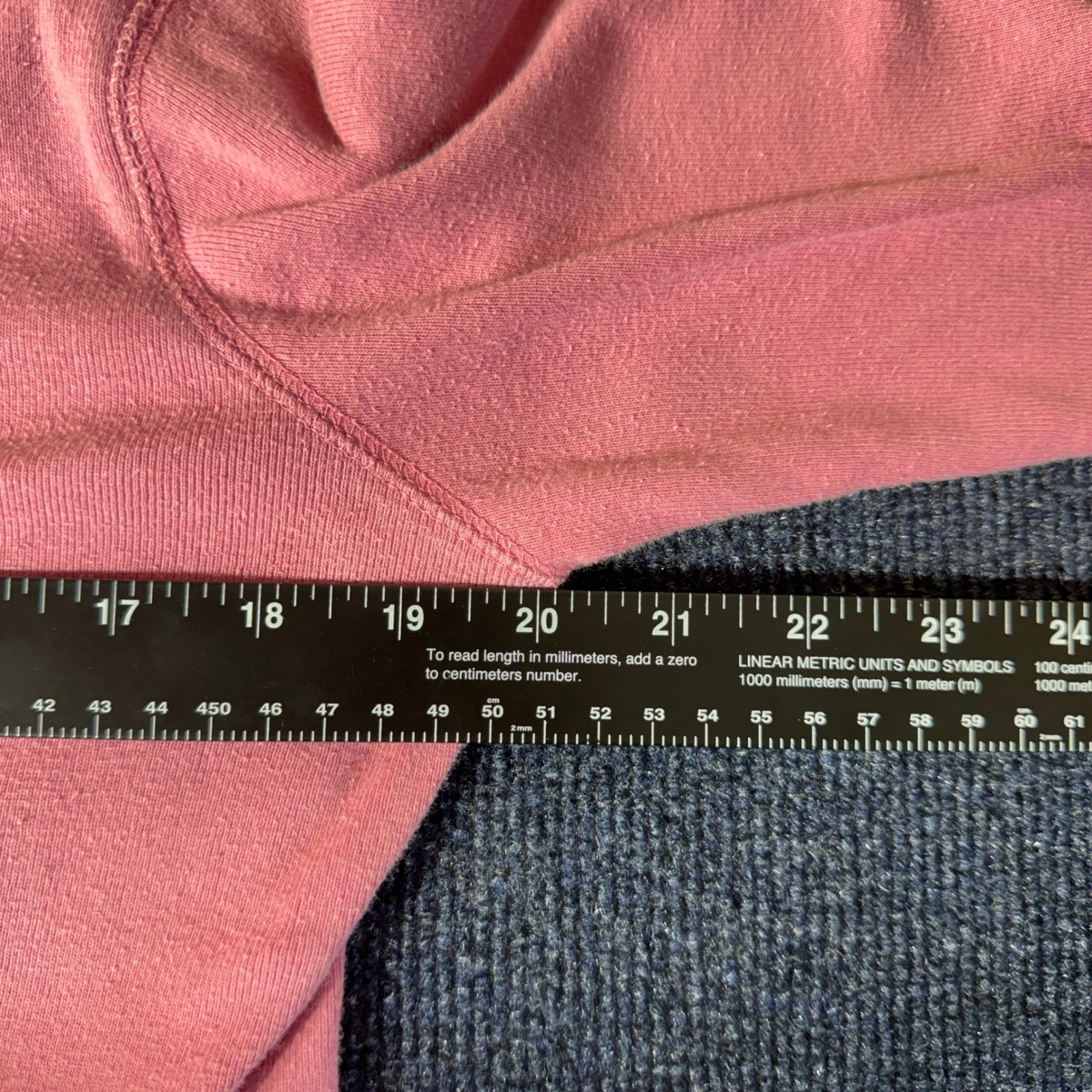 Woolrich Womens V-Neck 3/4 Sleeve Ribbed Knit Top Pink Size Small