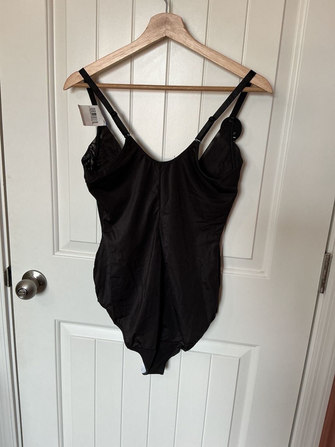NWT Maidenform Firm Foundations Open Bust Body Shaper XL Black DM5004