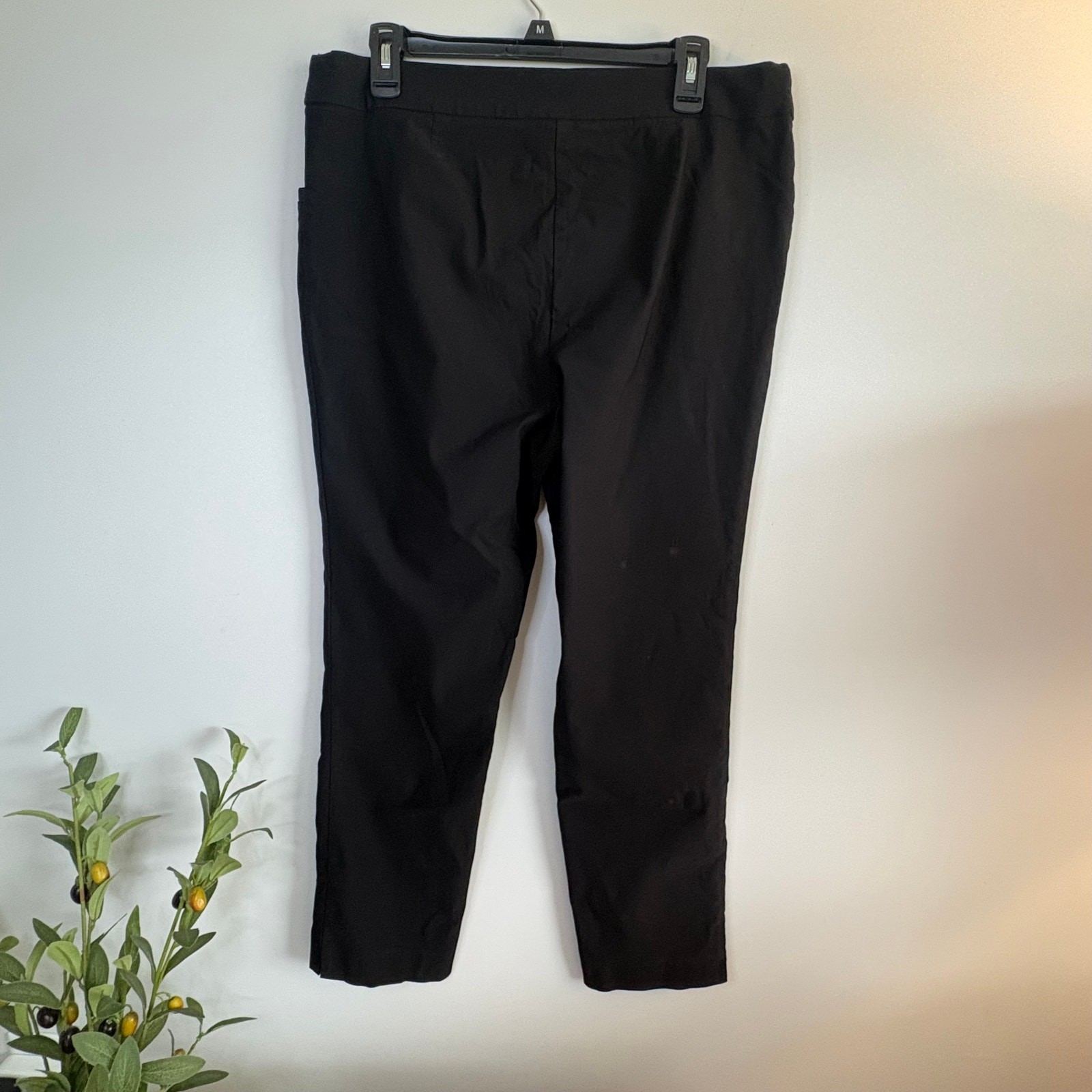 Counterparts Black Elastic Waist Stretch Dress Pants 16
