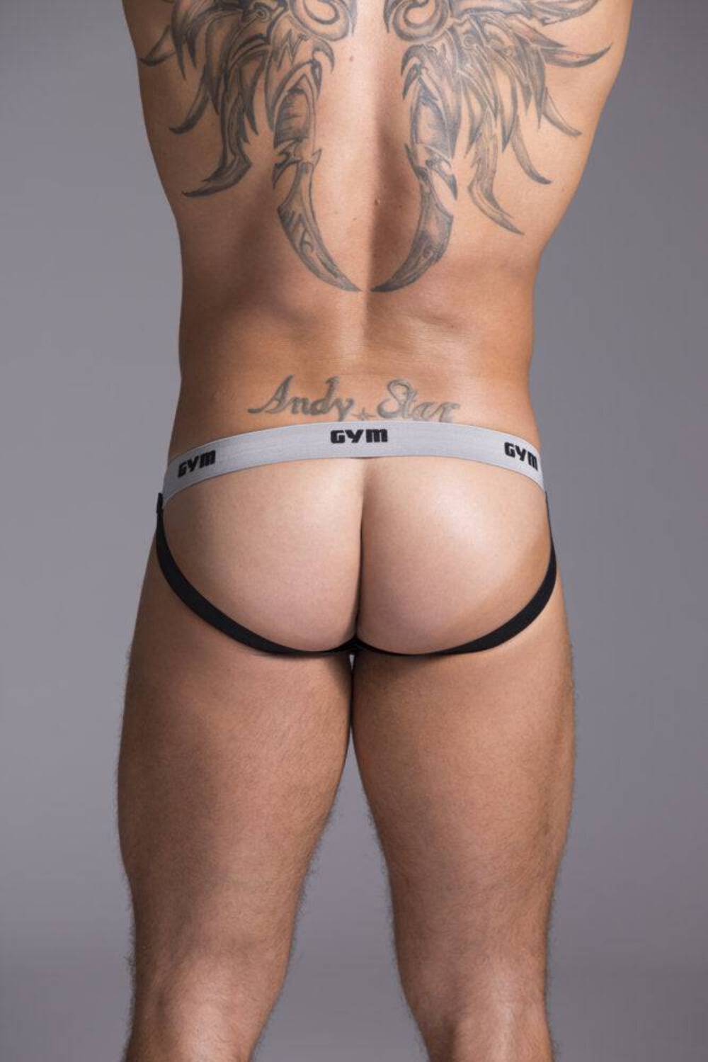 GYM Swim/Run Jockstrap 2.0 with 1″ Waistband (1-Pack)