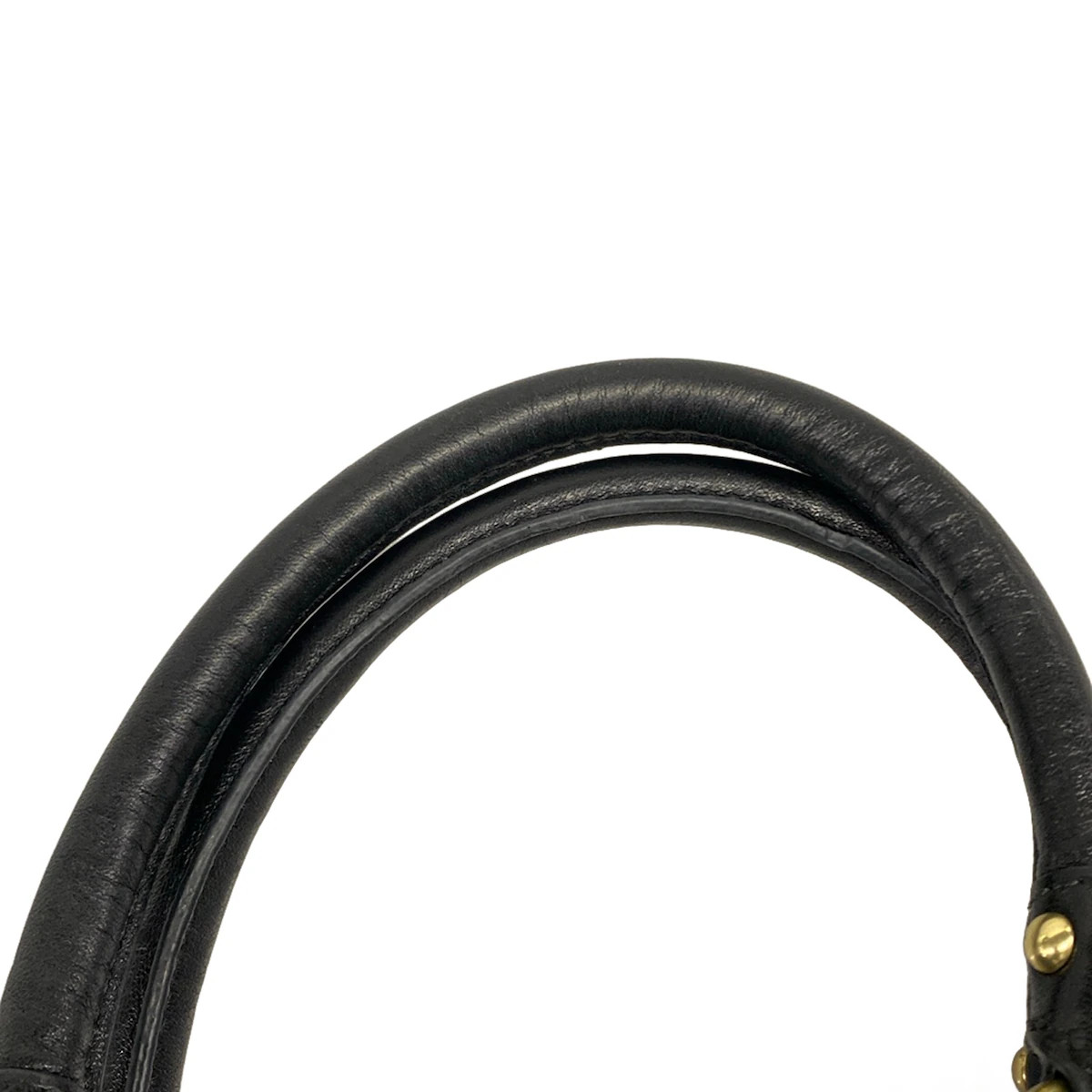 COACH Madison Gathered Leather Sophia Satchel 15942 Black Leather Handbag