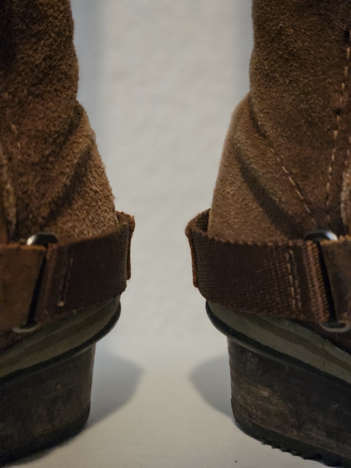Sorel Slimboot Oiled Leather Suede Tall Riding Boots Sz 7.5 *read