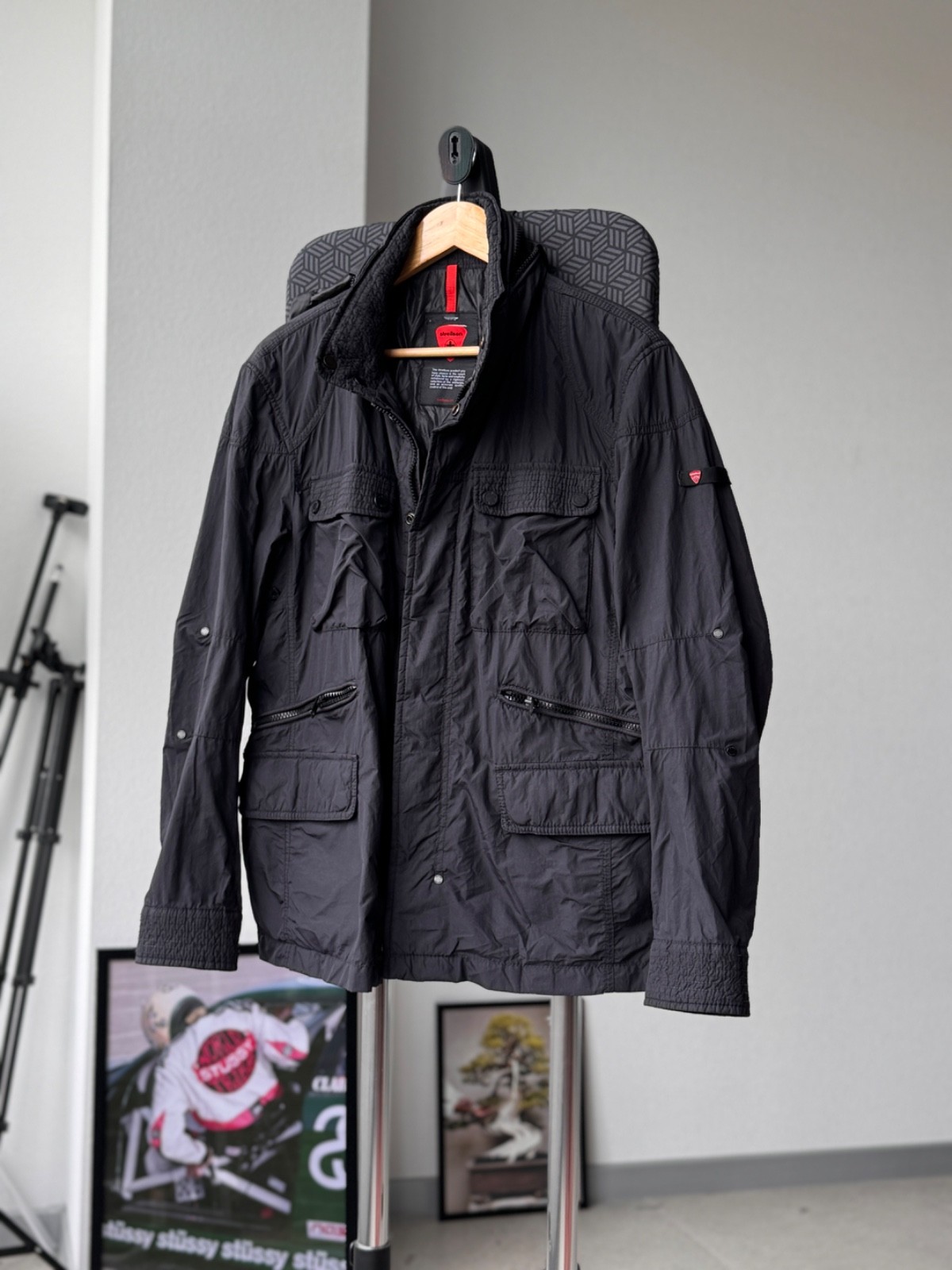 Strellson nylon jacket multipocket size 48