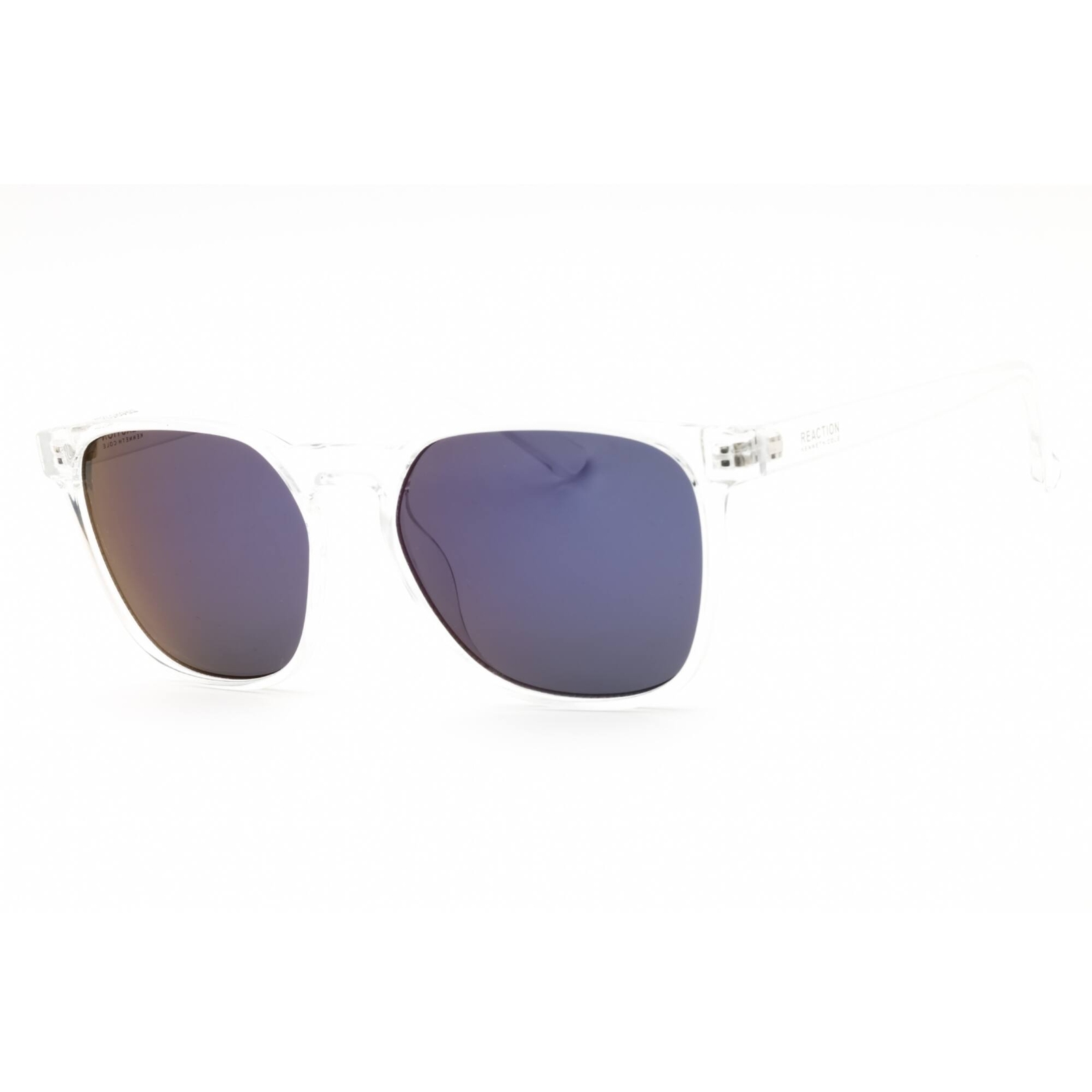 Kenneth Cole Reaction Men’s Sunglasses Crystal Square Full Rim Frame KC1414 26X