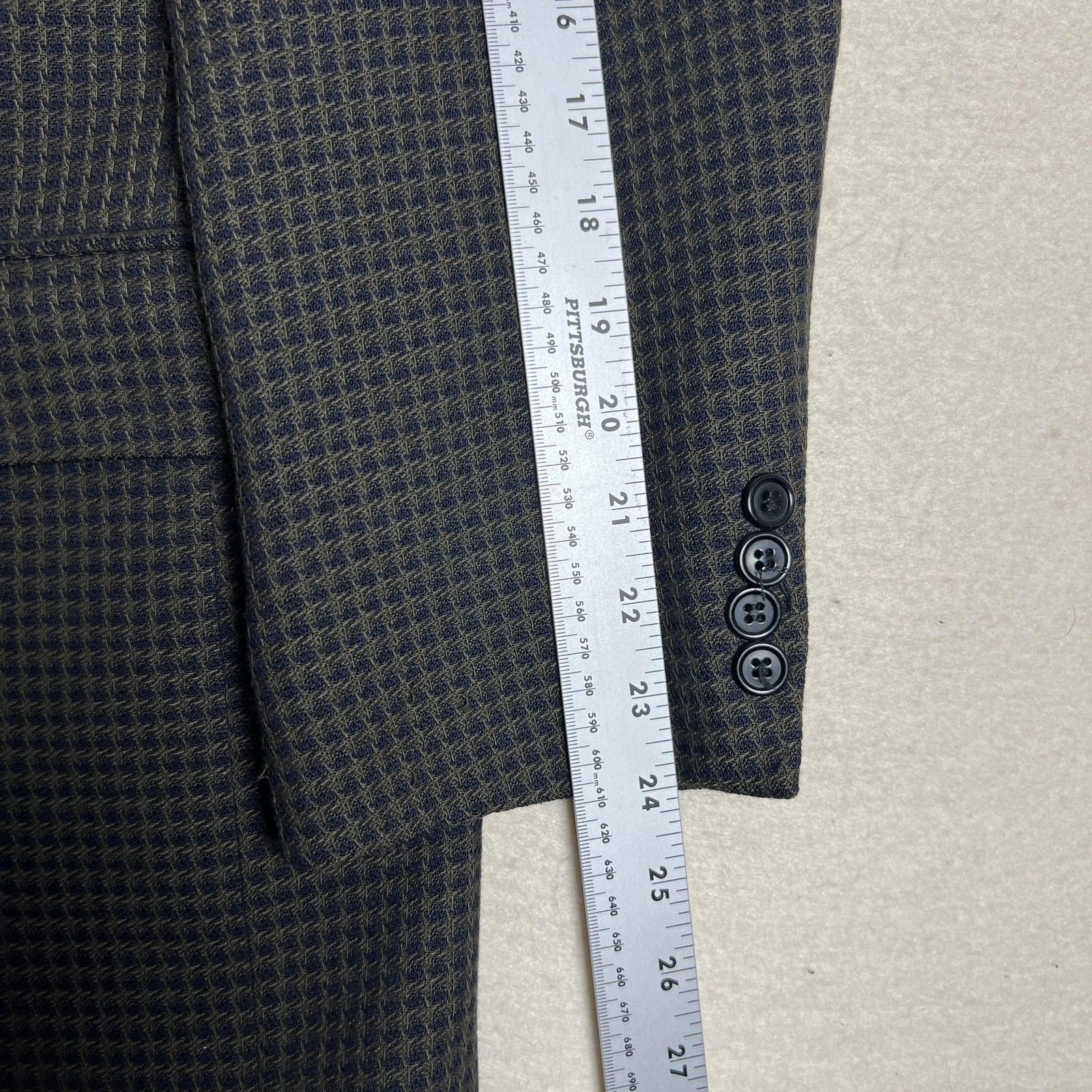 Panhandle Slim Western Blazer 42R Men’s Micro Check Jacket Western Yoke