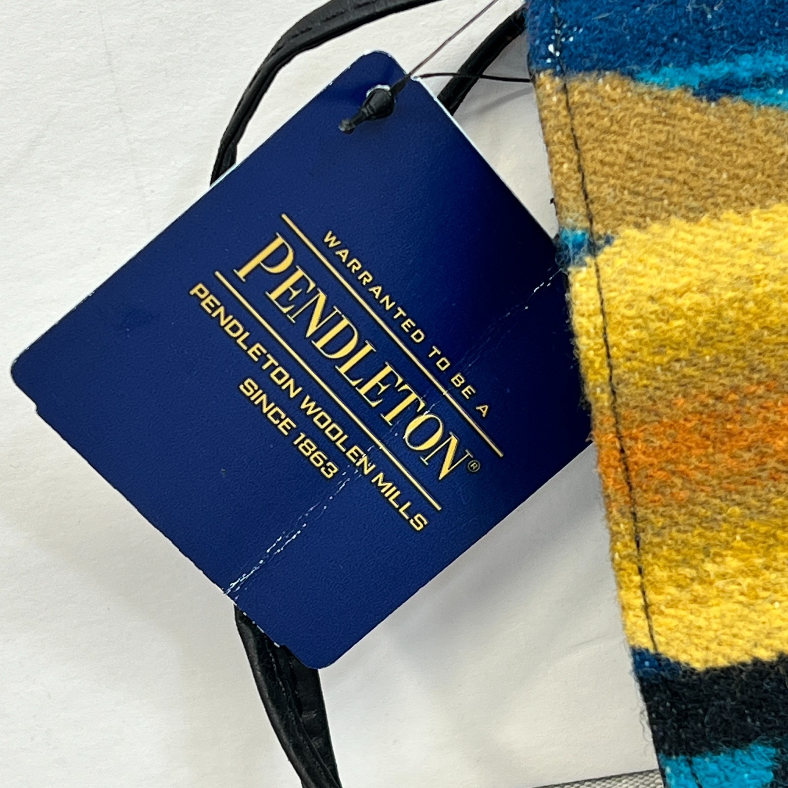 Pendleton Aztec Wool Crossbody Wallet with Strap Organizer Purse NWT!