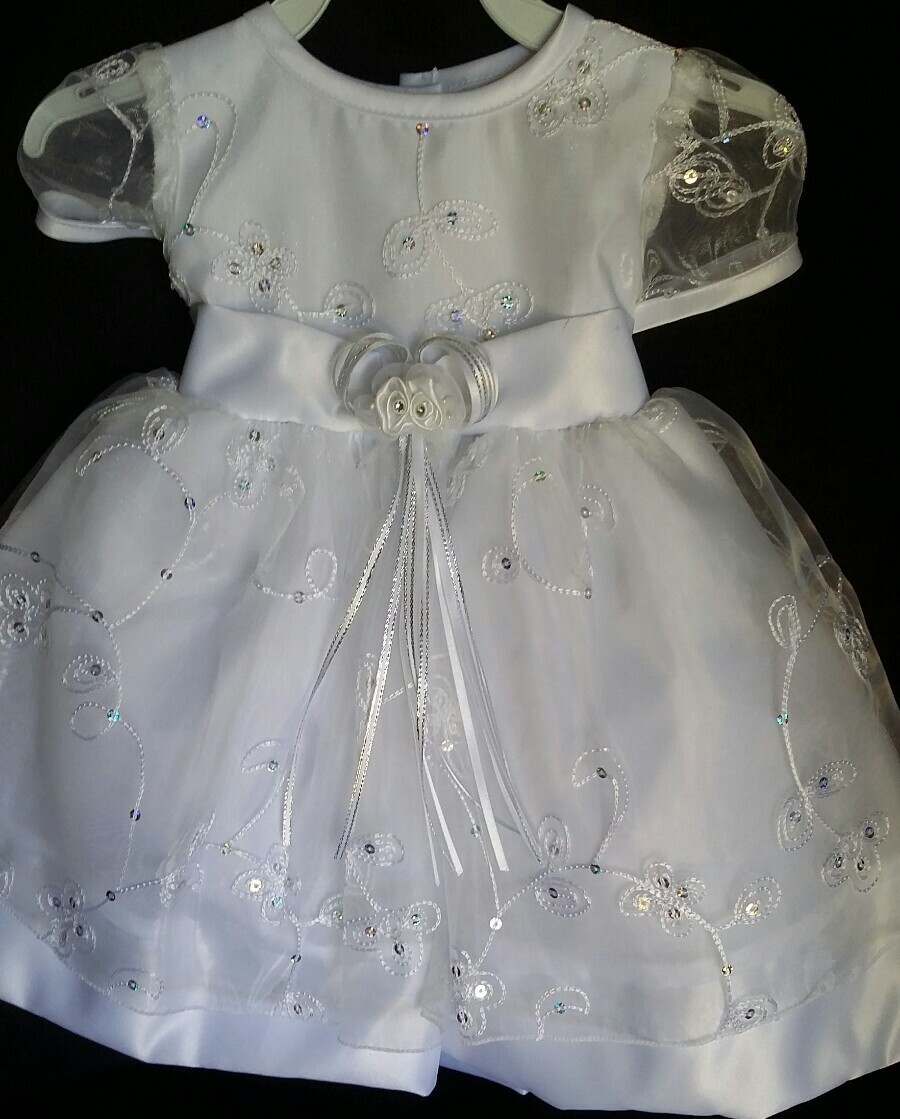 Baptism Gown,Christening Formal Dress,Flower Girl,Vestido Bautizo,Party favor,ni