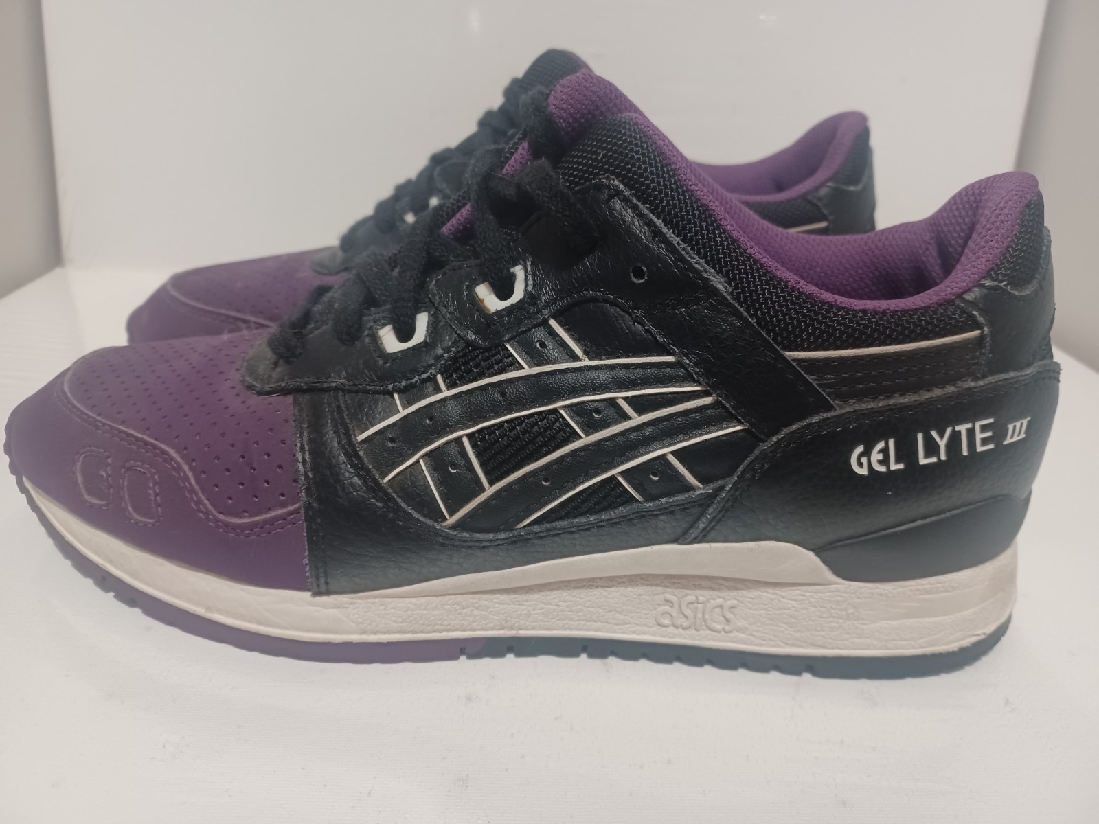 Asics Gel Lyte III 50/50 Pack Purple Black Training Running Sneakers Men’s 8