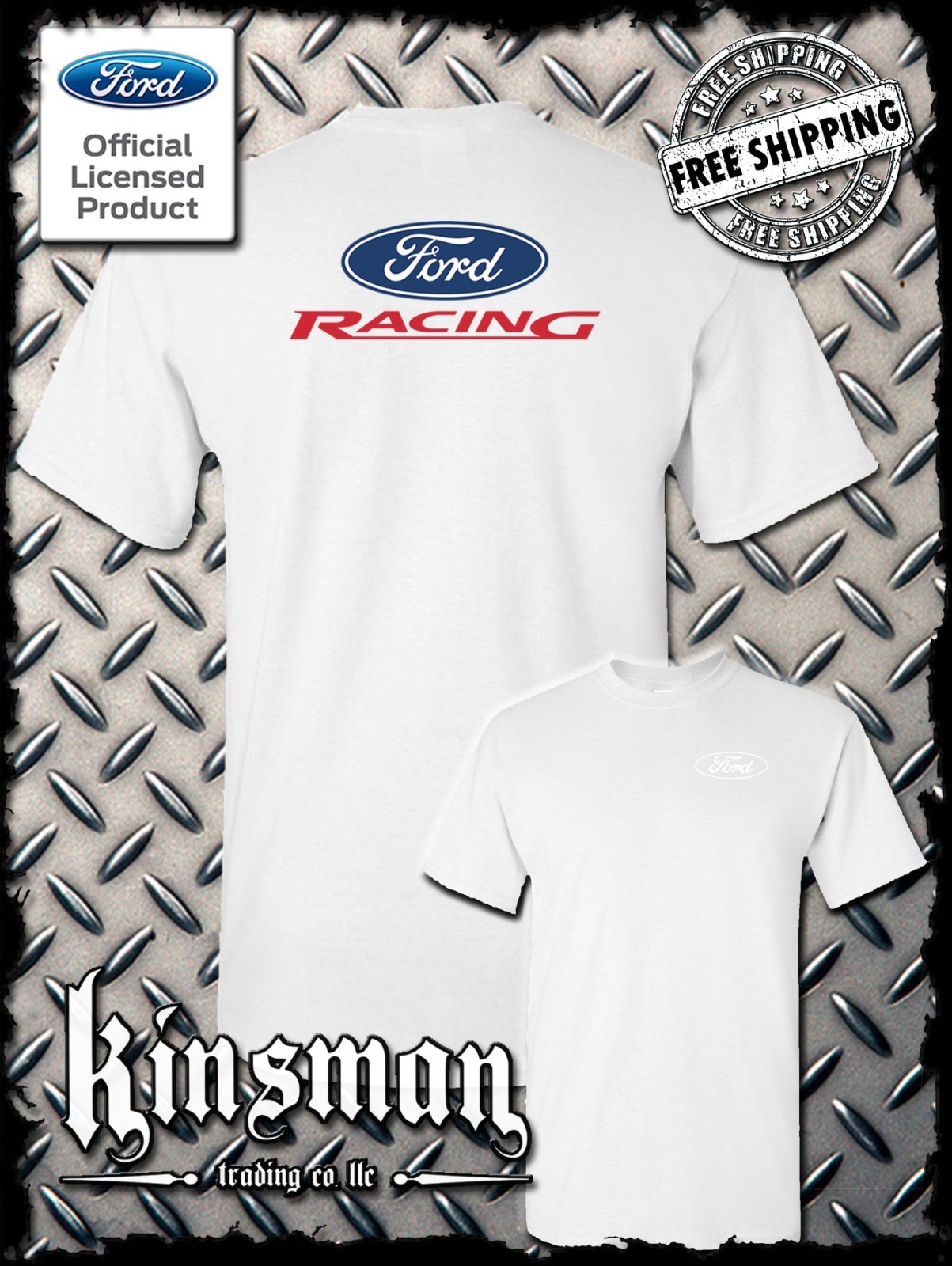 Ford Performance 2-Sided T-Shirt – Official Licensed Product – Mustang F-150