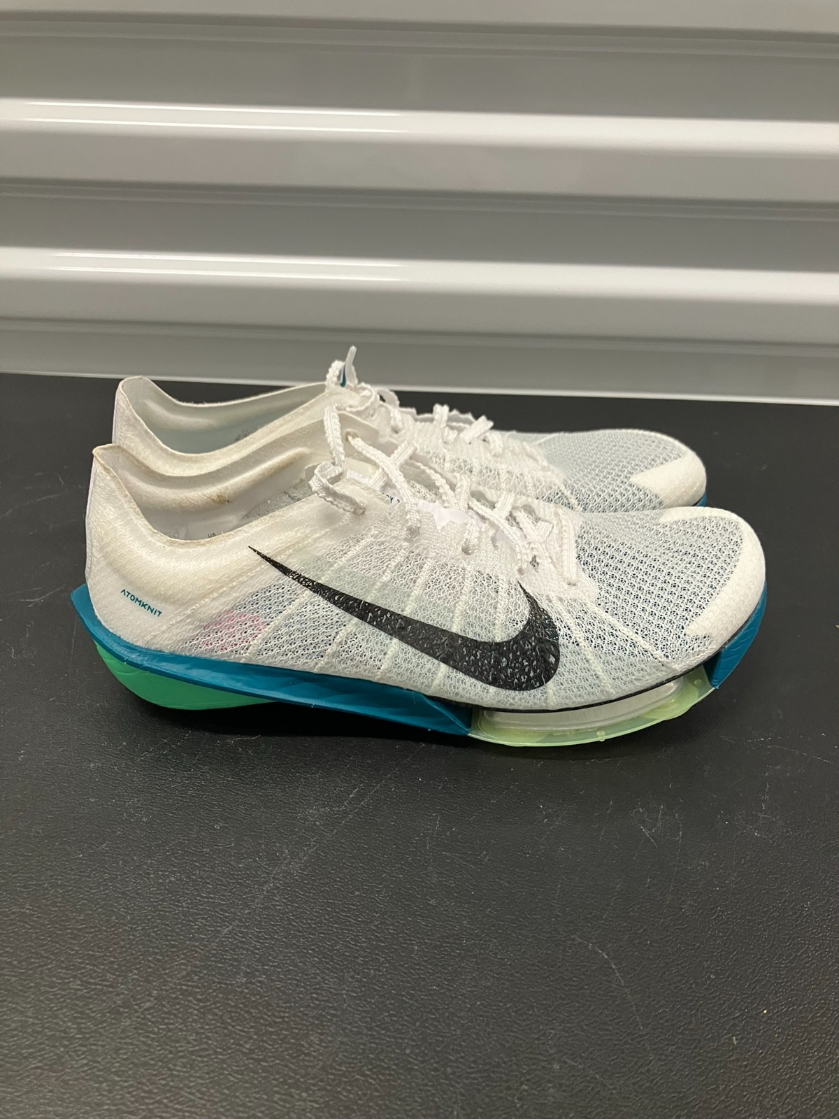 Nike Air Zoom Victory 2 Track Spikes White Spruce Green FD8411-100 Mens Size 4.5