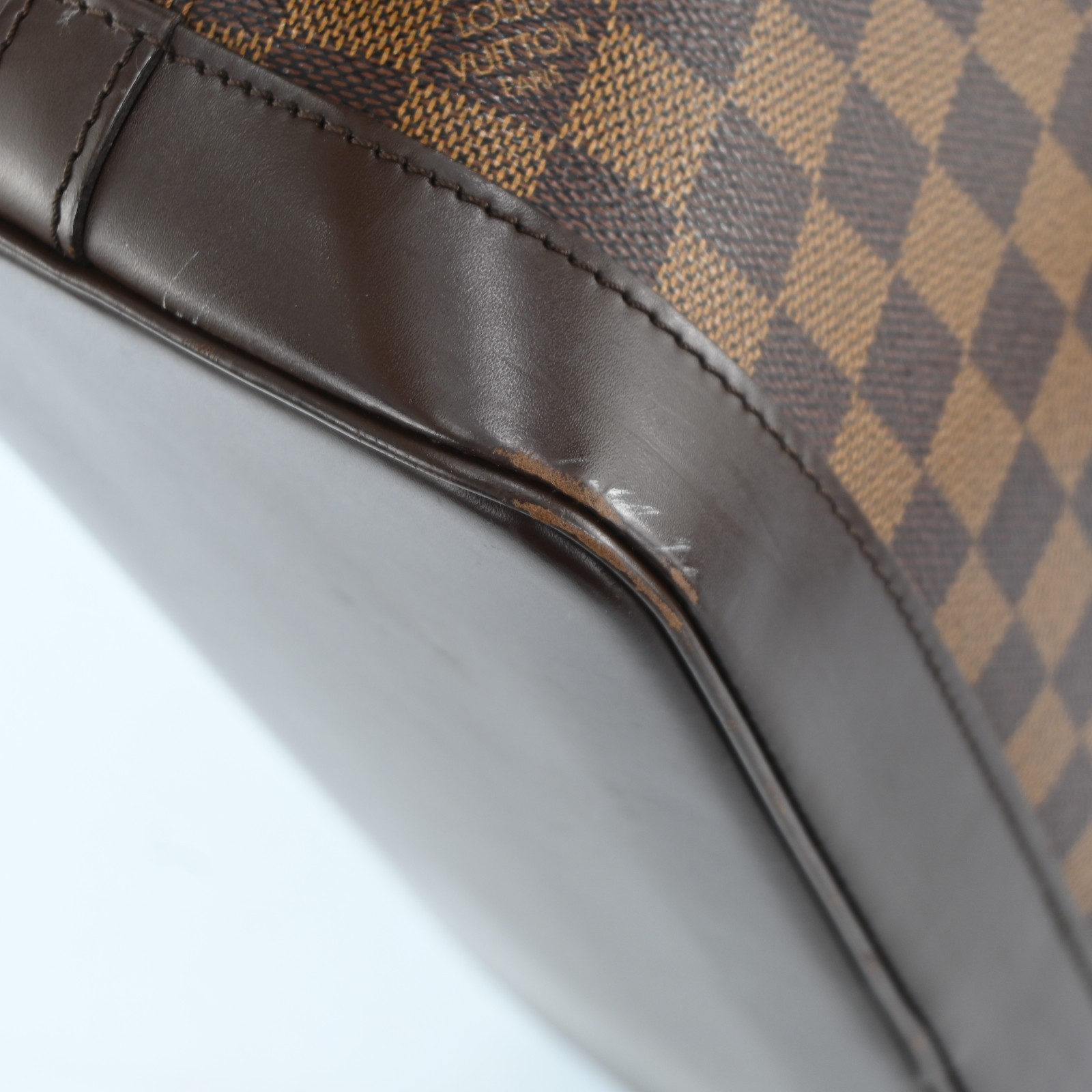 AUTH Louis Vuitton LV Hand Bag N51131 Alma Ebene Damier 4711251 N2785SA803