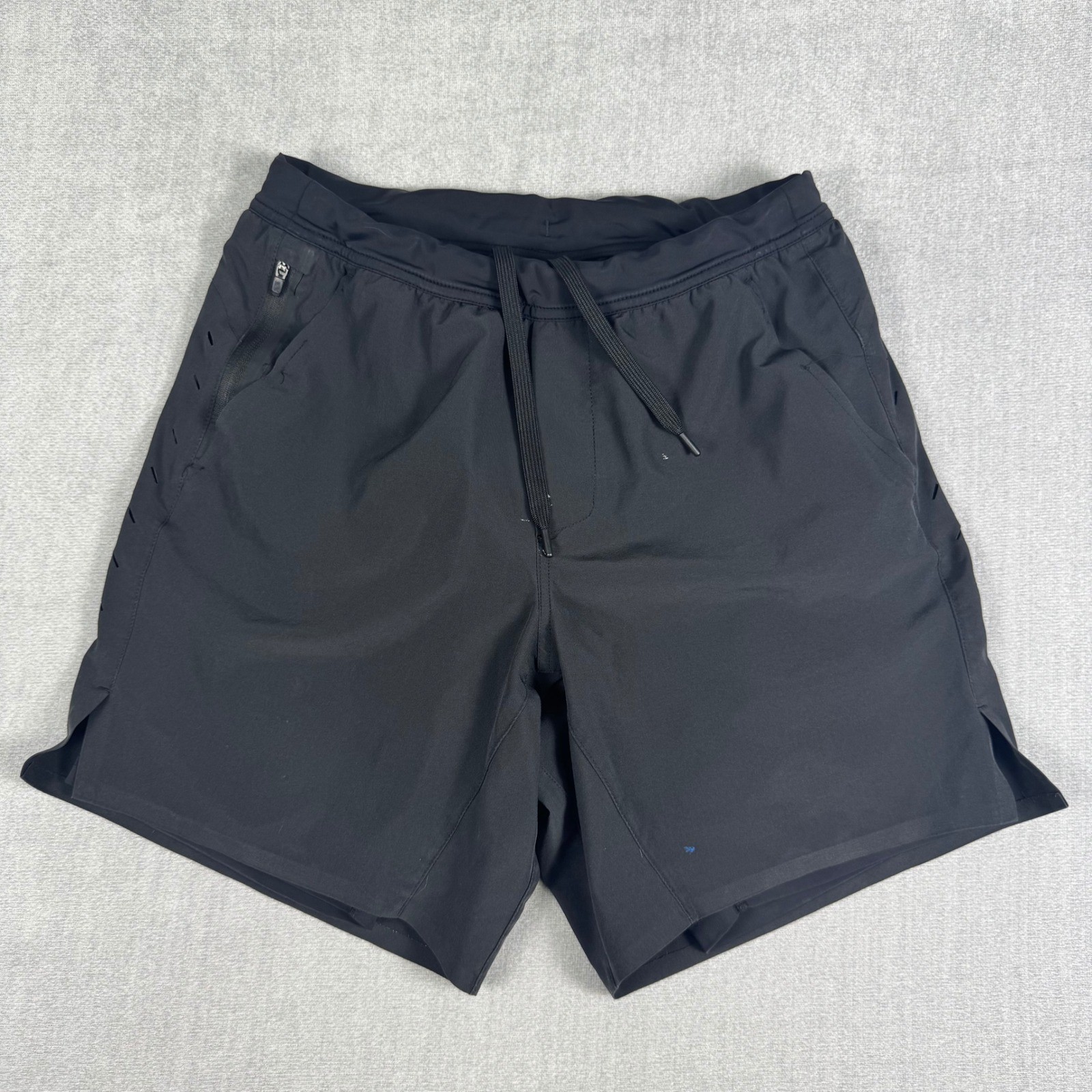 Ten Thousand The Interval Short Mens Small 7 Inch Black Lined Training Shorts