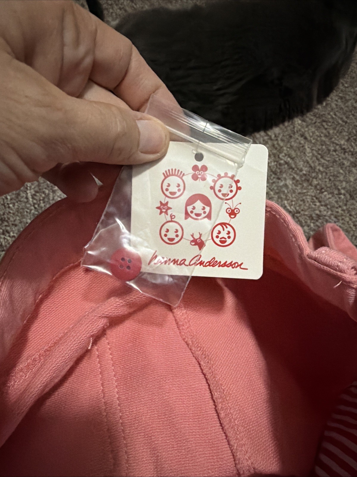 Hanna Andersson Girl’s Adjustable Waist Pants In Pink – Size 120 (6-7) – NWT