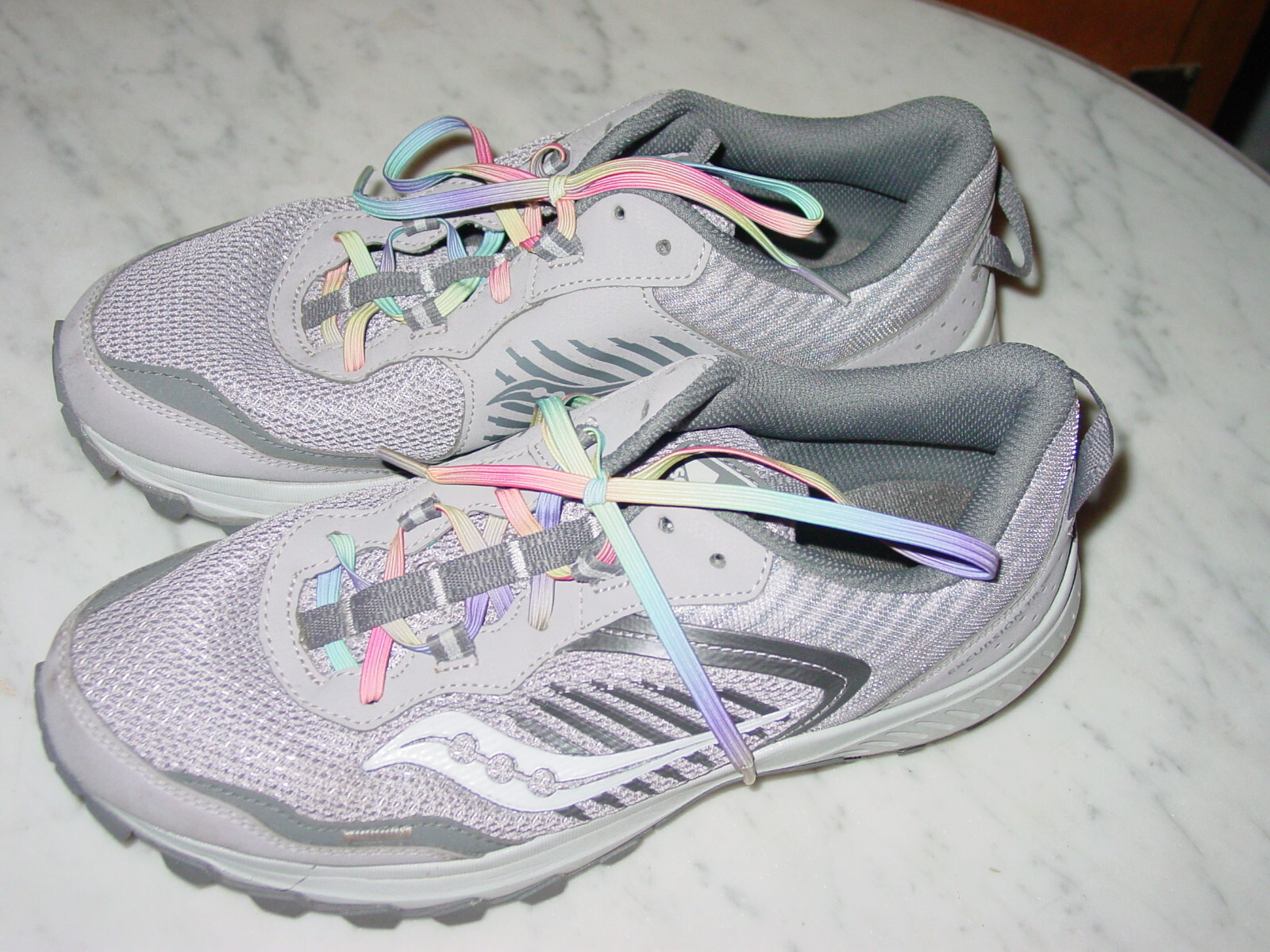 2021 Womens Saucony Excursion TR15 Smoke/Fog Trail S10669-17 Shoes! Size 9 Wide