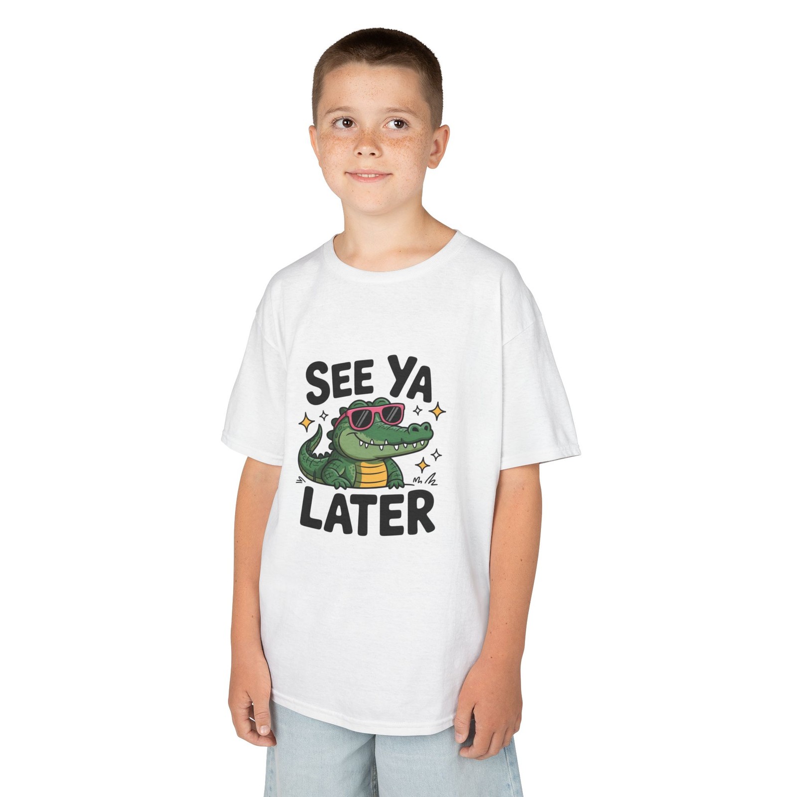 Gildan 5000B T-Shirt – Robustes Heavy Cotton Kurzarmshirt für Jungen & Mädchen