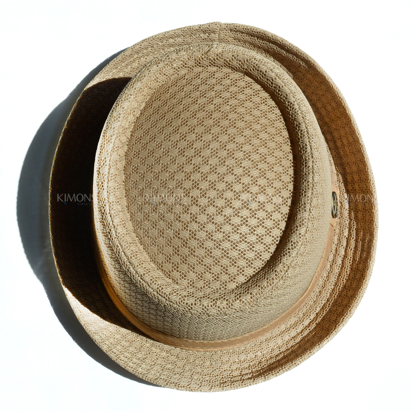 Light Weight Mesh Fedora hat Porkpie Summer Classic Trilby Cuban Beach Sun Cap