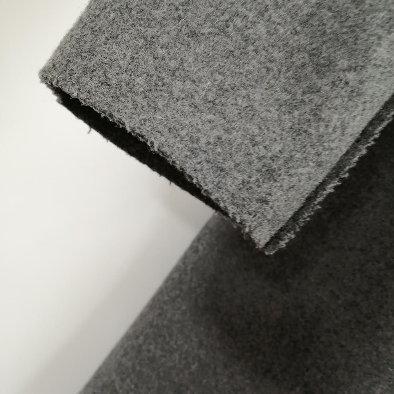 RAINMAKER KYOTO Cashmere Blend Wool Coat GRY Made in Japan Rm162-026 Used