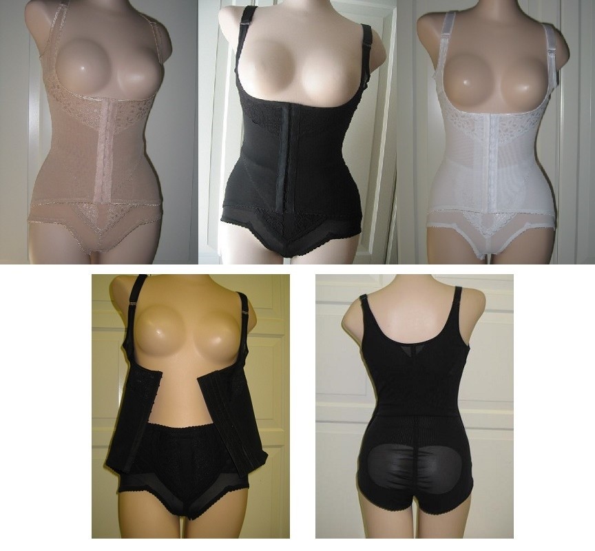 NWT MAX CLEAVAGE UNDERBUST CINCHER TUMMY CONNTROL FULL BODY SHAPER CINCHER~S-4XL