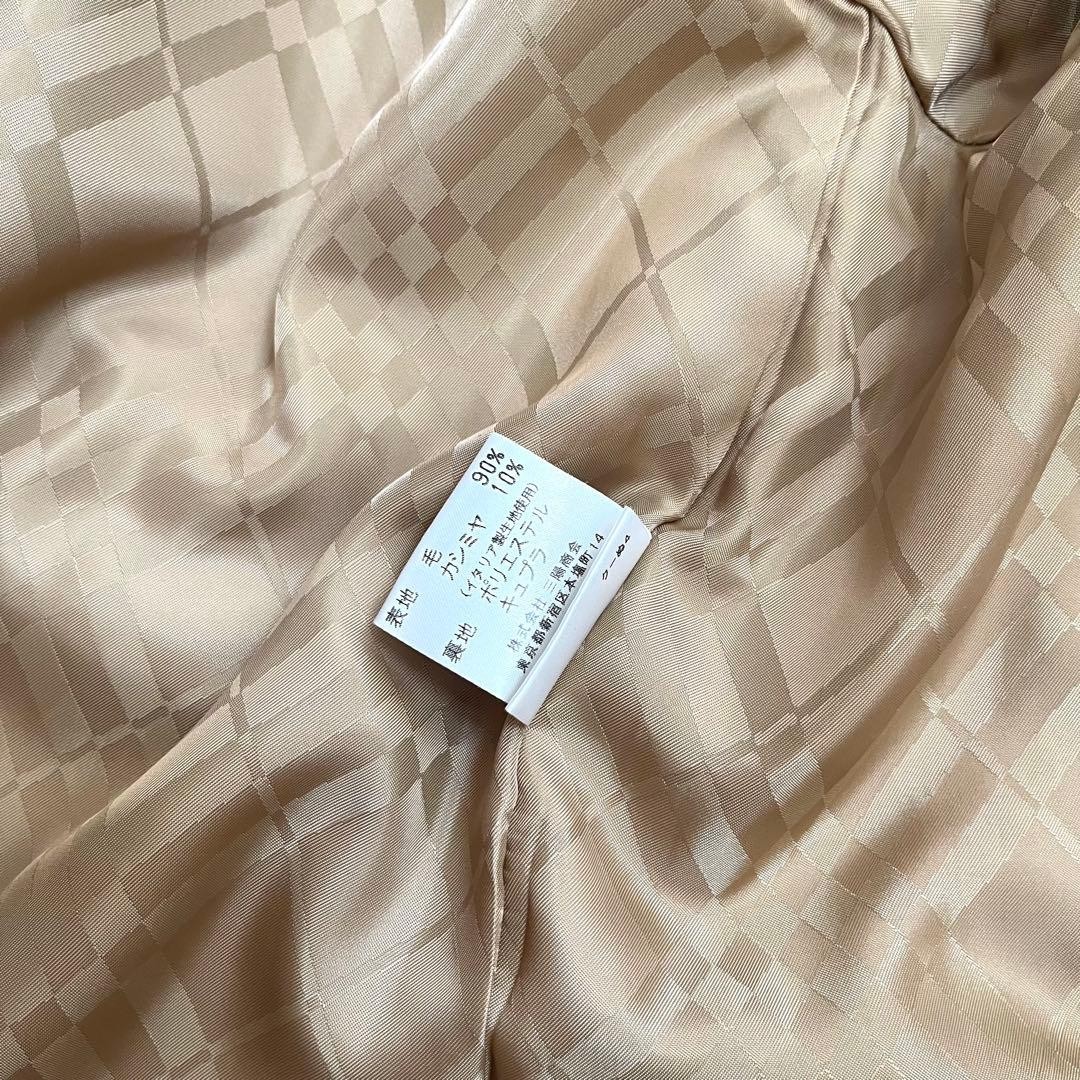 BURBERRY LONDON Camel Beige Belted Long Coat