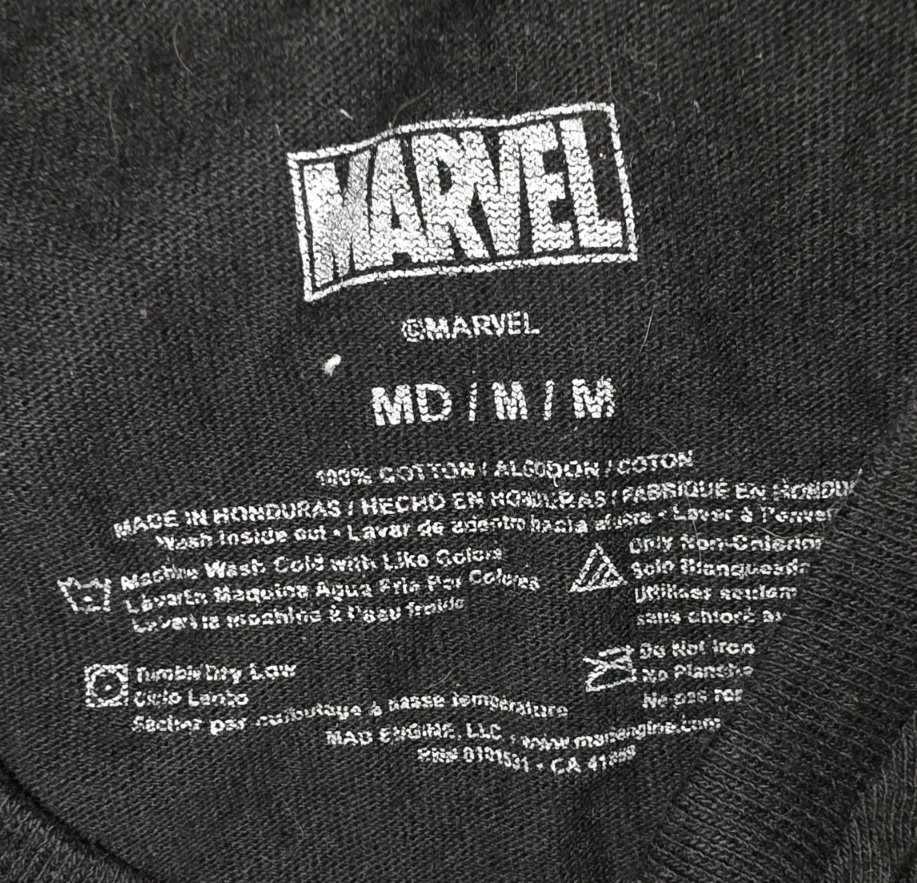 Pre-Owned Marvel Comics X-Men STORM “Bring On The Lightning” Black t-shirt sz M