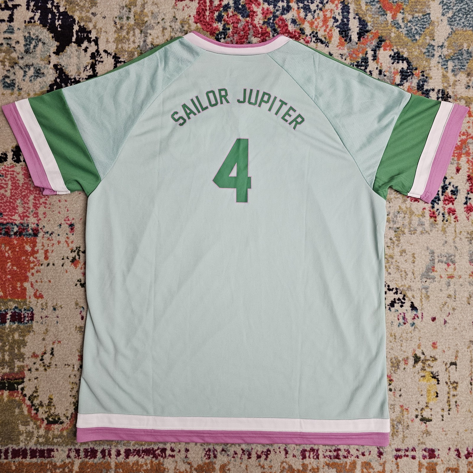 SAILOR MOON CRYSTAL SOCCER JERSEY Mens XL BOX LUNCH EXCLUSIVE JUPITER