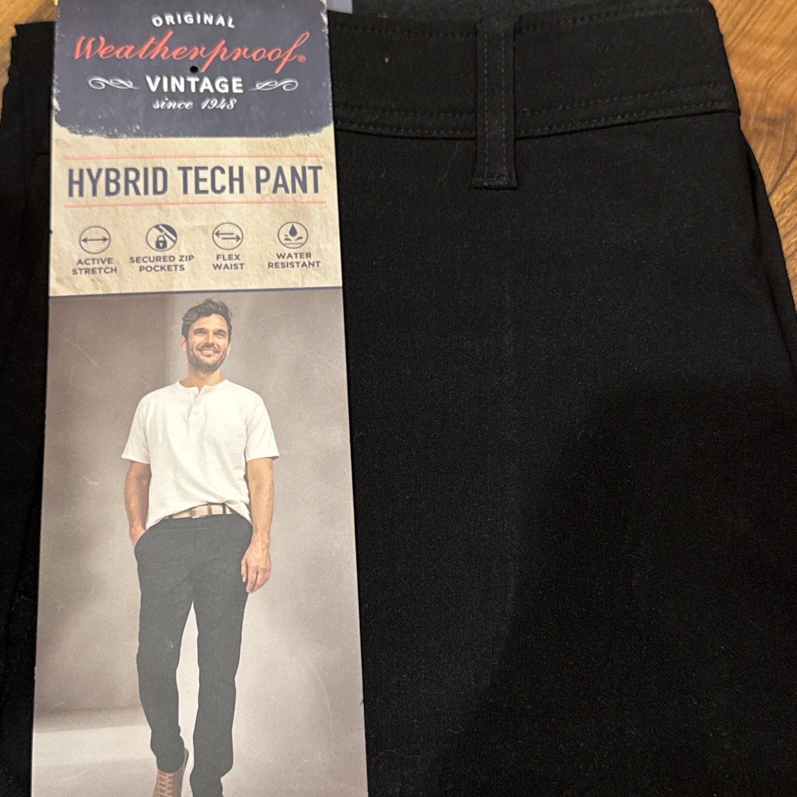 NEW Weatherproof Vintage Men’s Hybrid Tech Pant Regular Taper Flex You Pick Size
