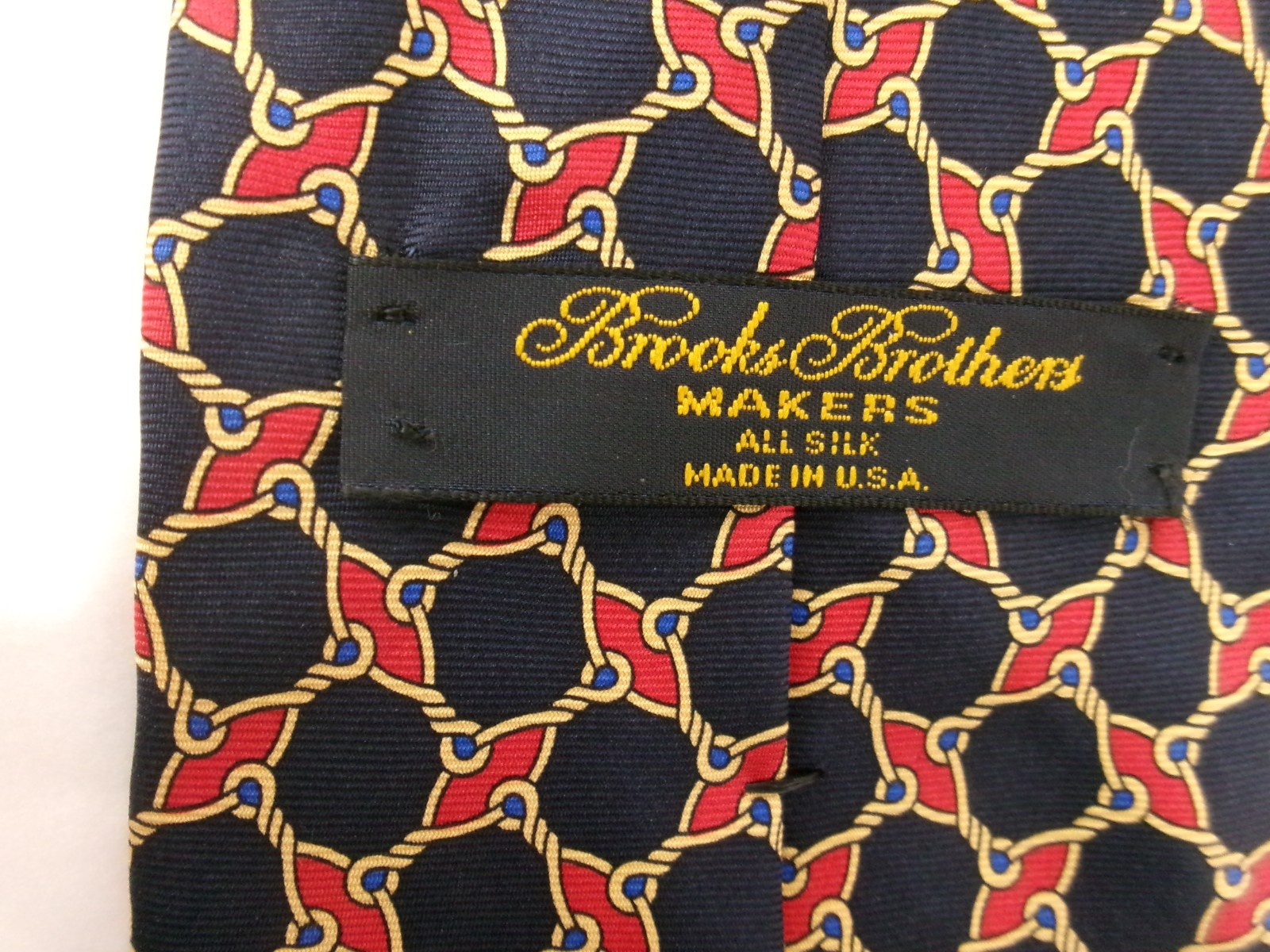 BROOKS BROTHERS /USA 🔥 3 3/4″ WIDE / SILK NECK TIE