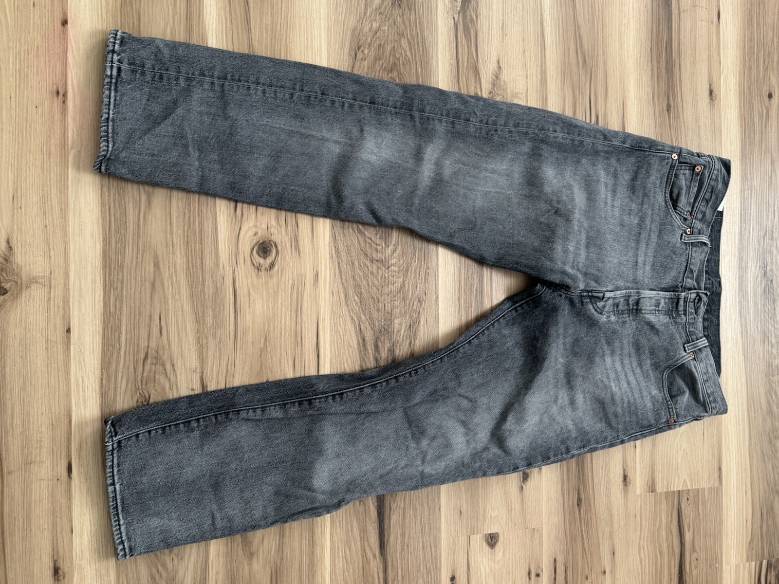 Levis Levi’s Premium Denim 501 ‘93 Straight Fit Jeans Sz W36 X L30 Black