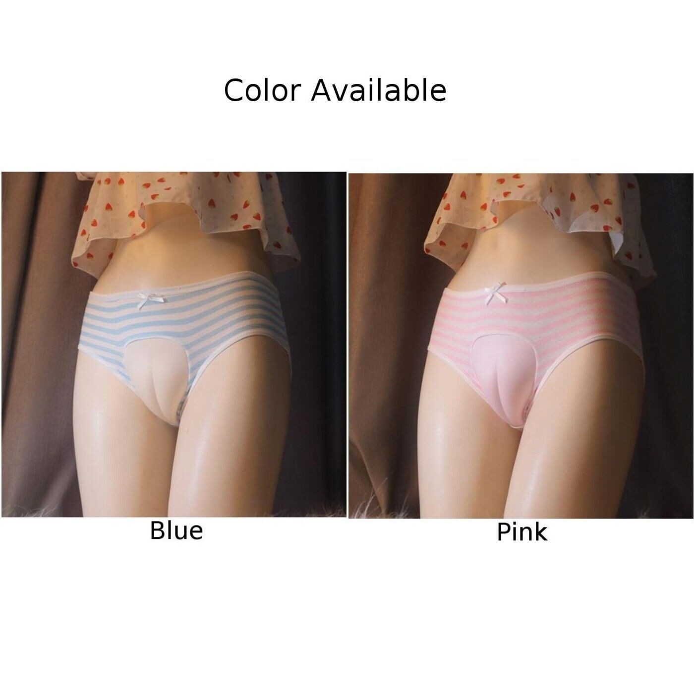 Middle Waist Mens Shaping Briefs for Crossdressers Hiding Gaff Panties Underwear