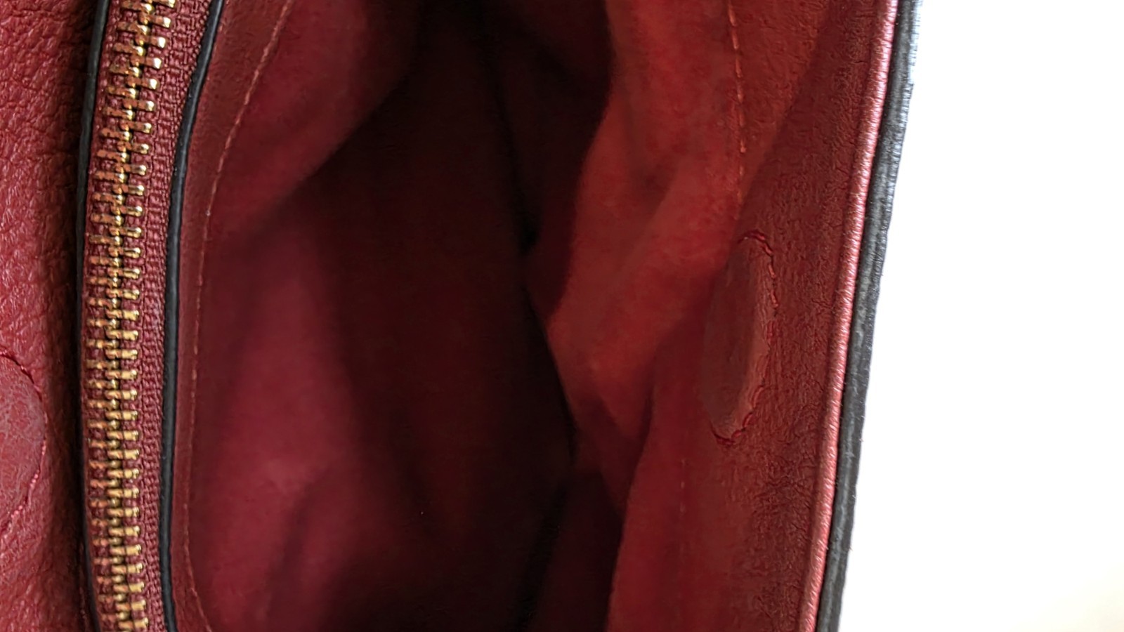 Tory Burch Large Gemini Link Belted Hobo Bag Red Pebbled Leather Gold Hardware