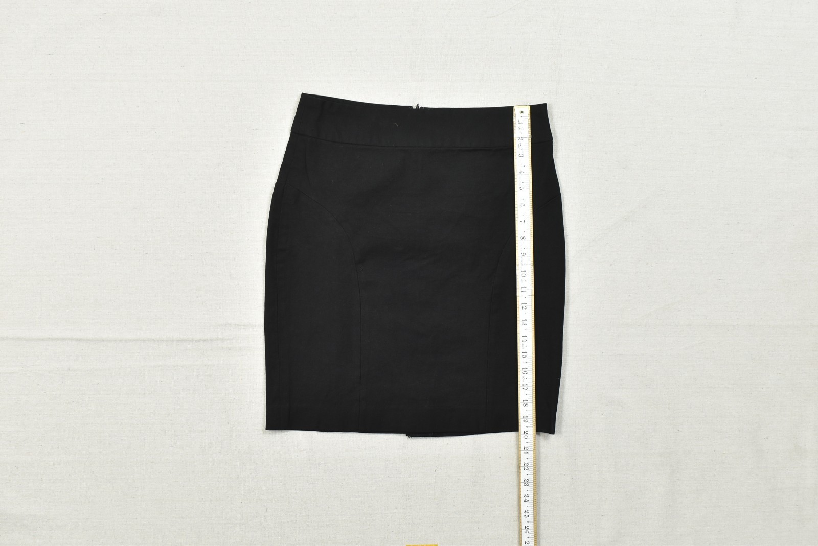 Banana Republic Women’s Size 2 Black Cotton Blend Pencil Skirt Professional Care