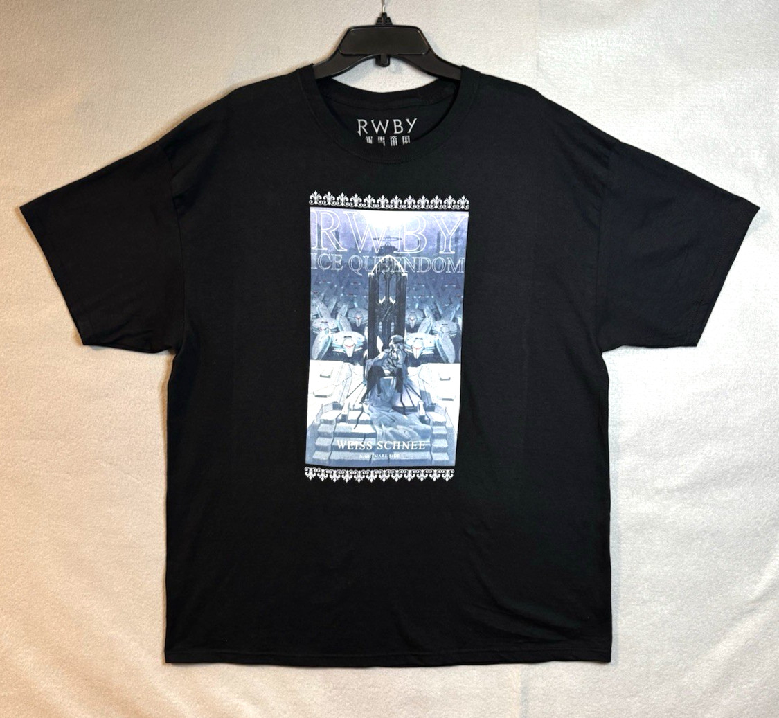 RWBY: Ice Queendom Weiss Schnee Nightmare Side Double-Sided T-Shirt Size XL 2022