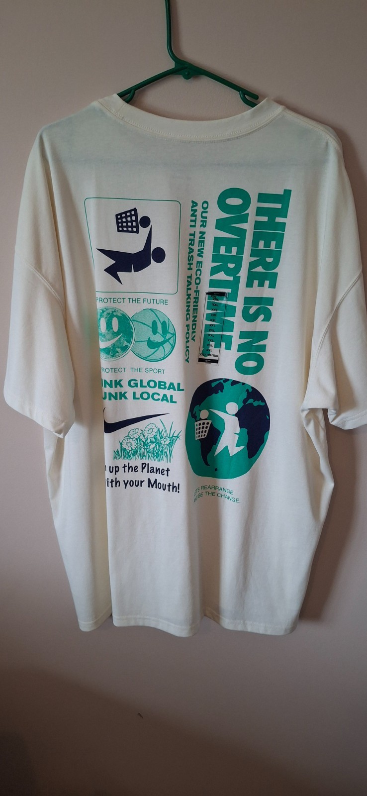 Nike “Think Global, Dunk Local” Mens Tee Shirt XXL